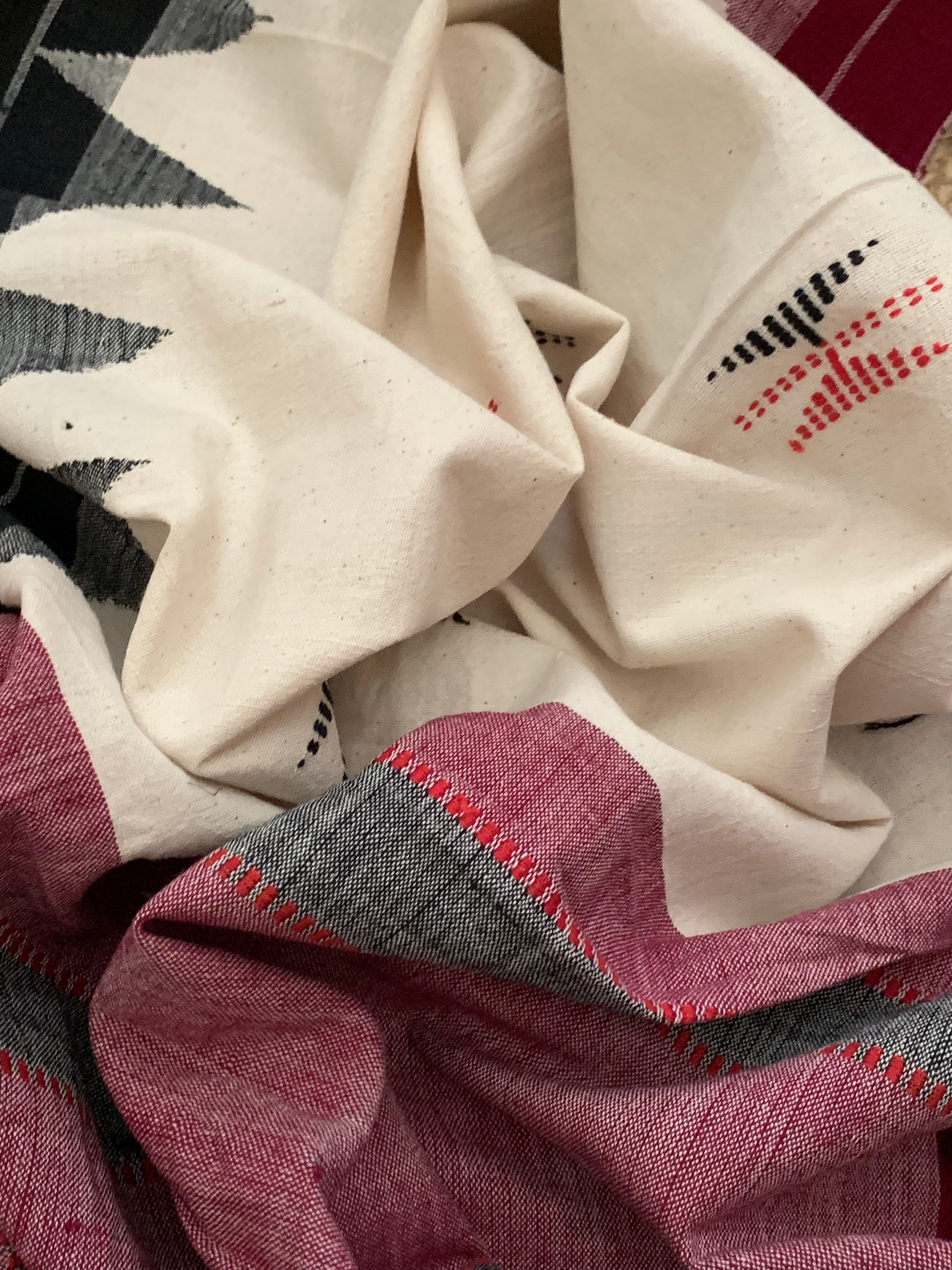Handspun Handwoven Kotpad Kurta Dupatta Set