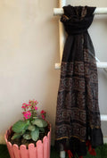 Handblock Ajrakh Kota Dupatta