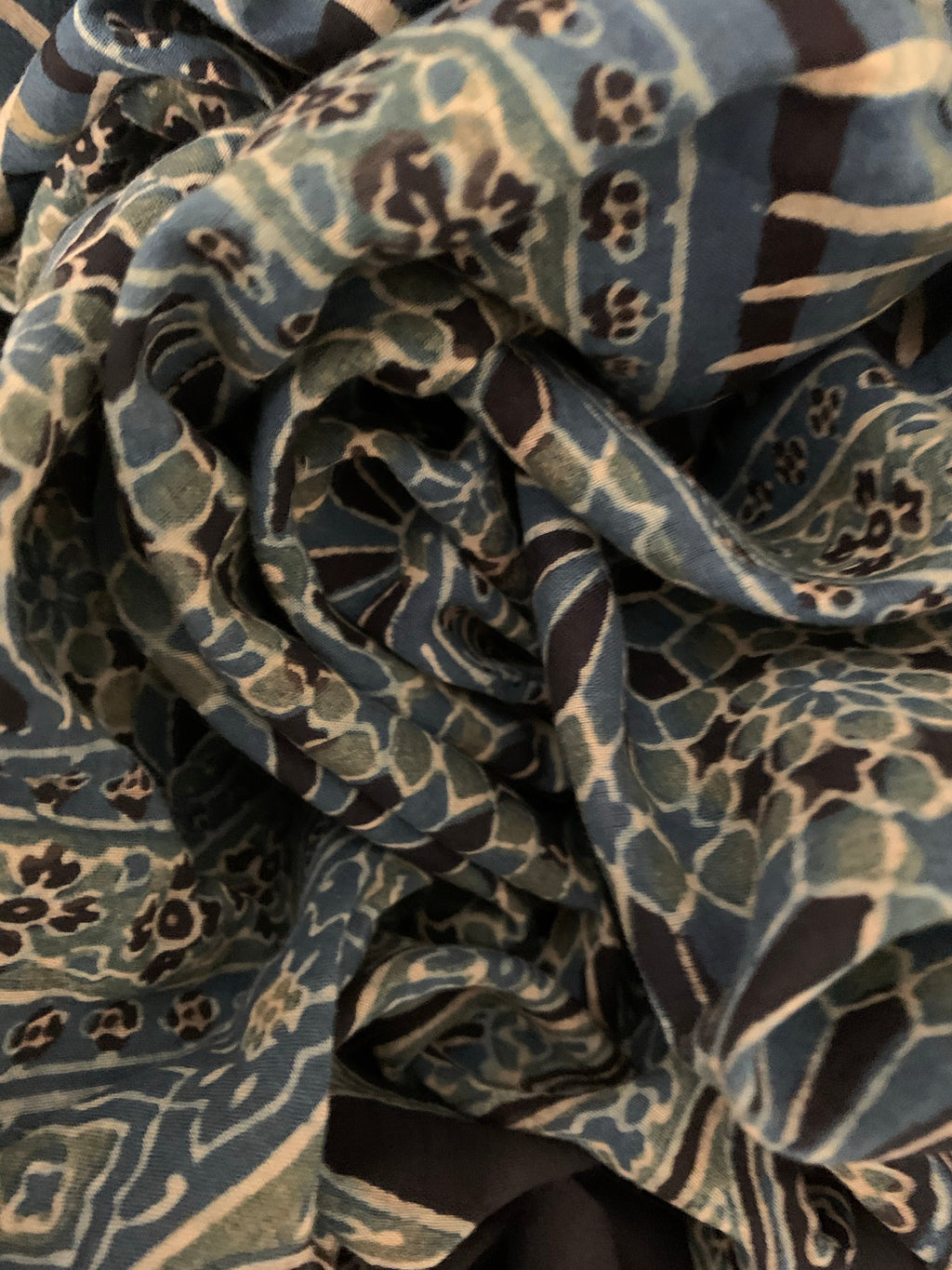 Handcrafted Ajrakh Kurta Dupatta set