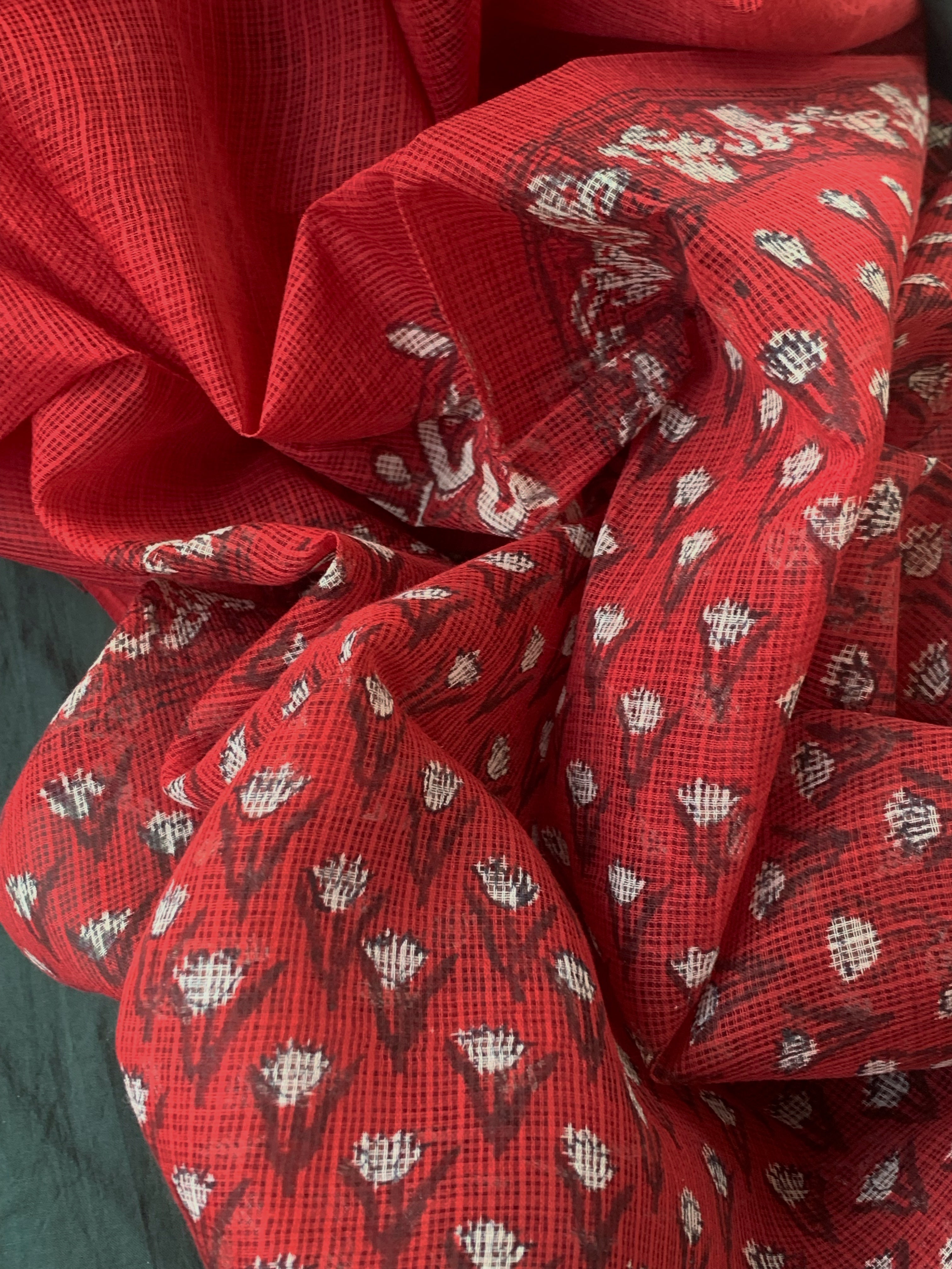 Handblock Kota Cotton Suit