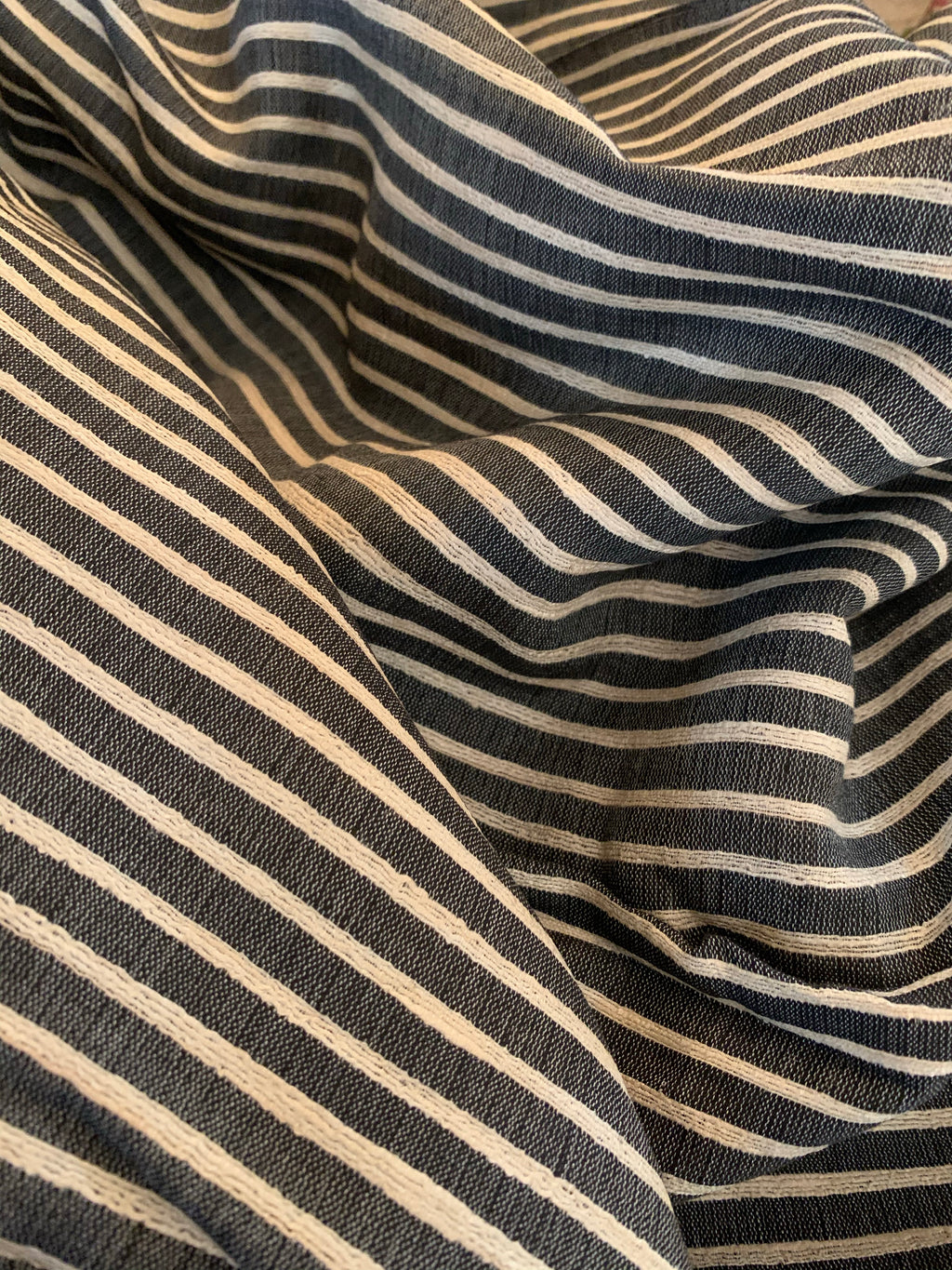 Handwoven & Handblock Printed Tussar Ghicha Saree