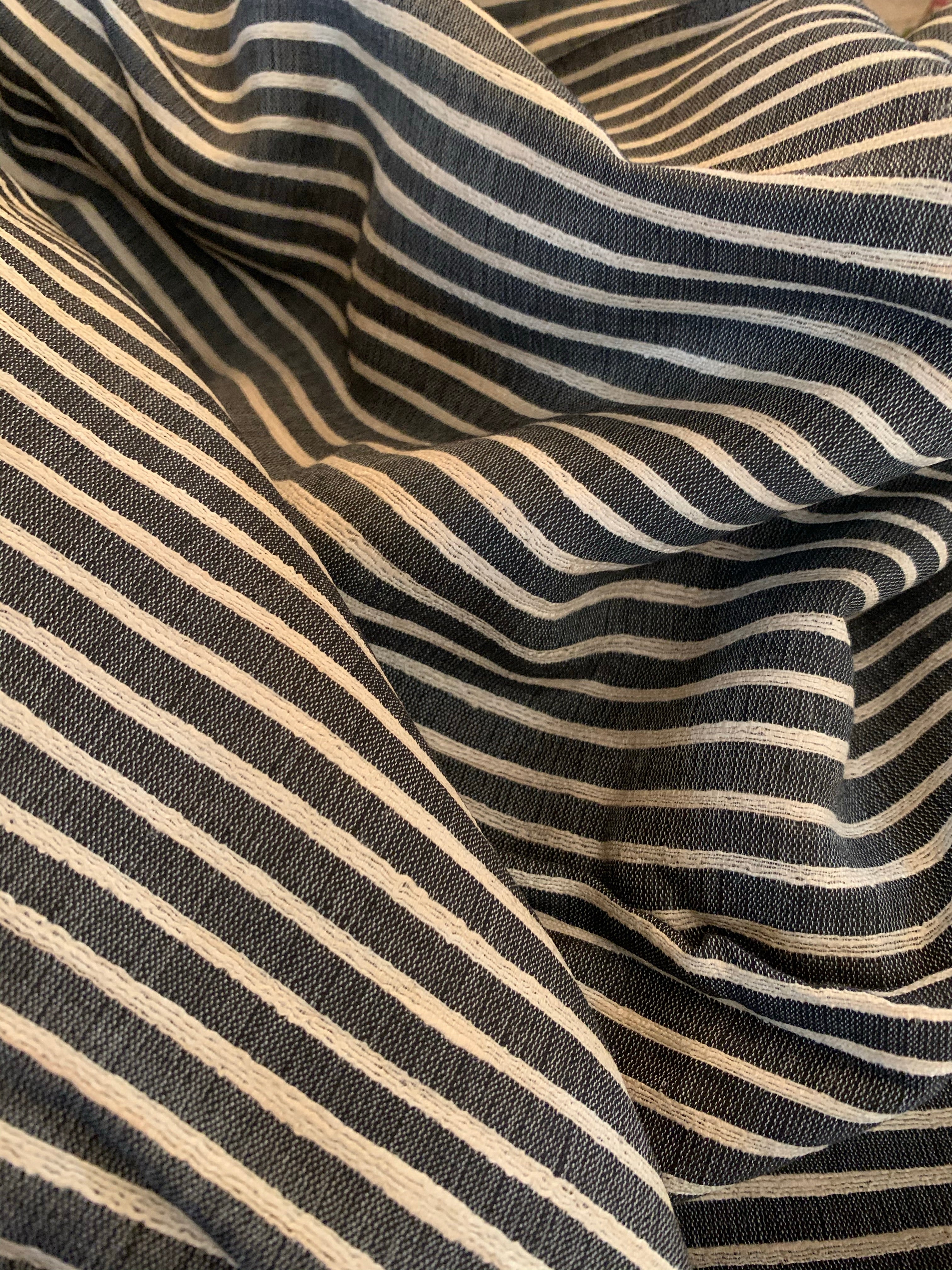 Handwoven & Handblock Printed Tussar Ghicha Saree