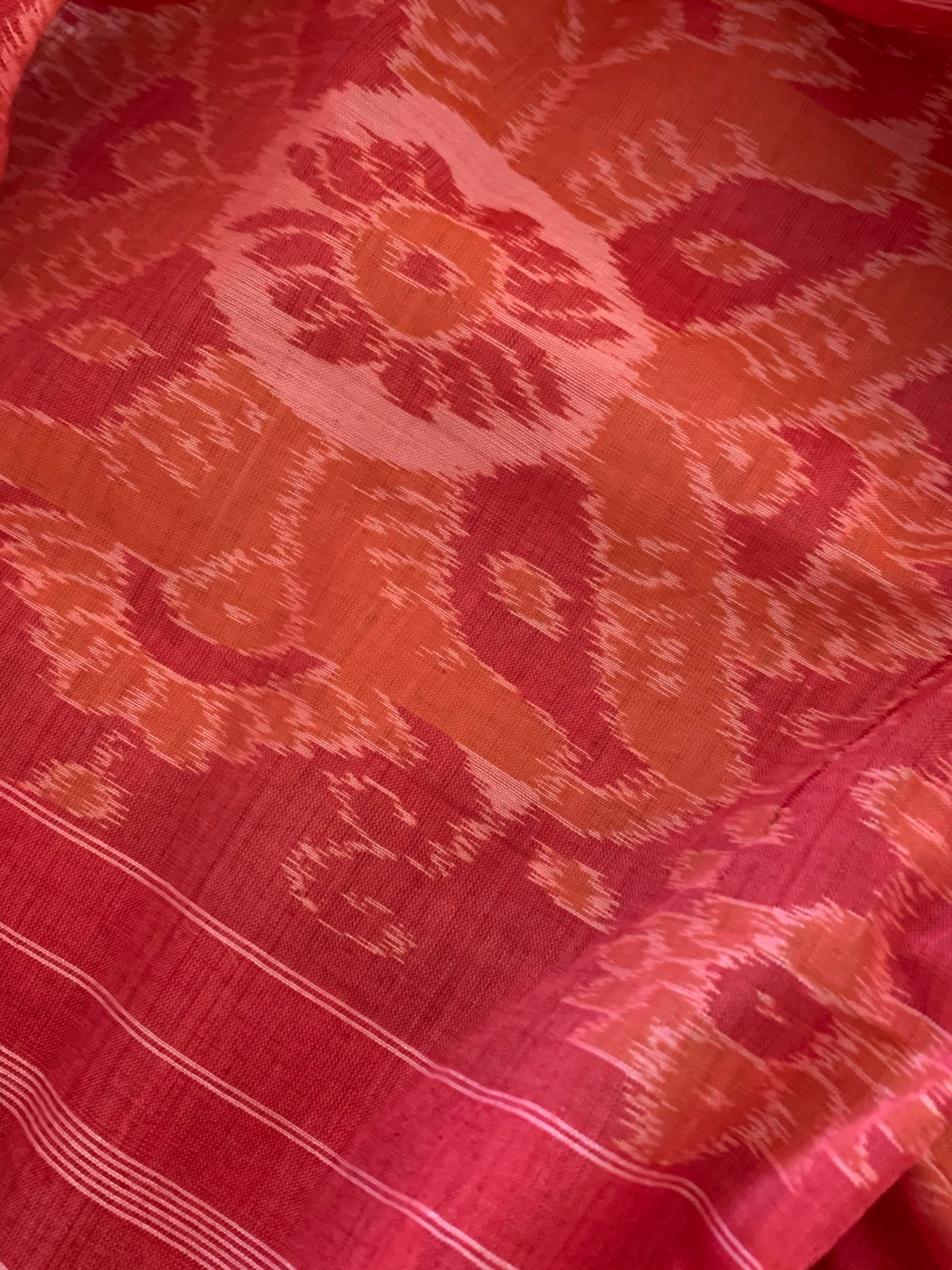 Handwoven Nuapatna Kurta Dupatta Set