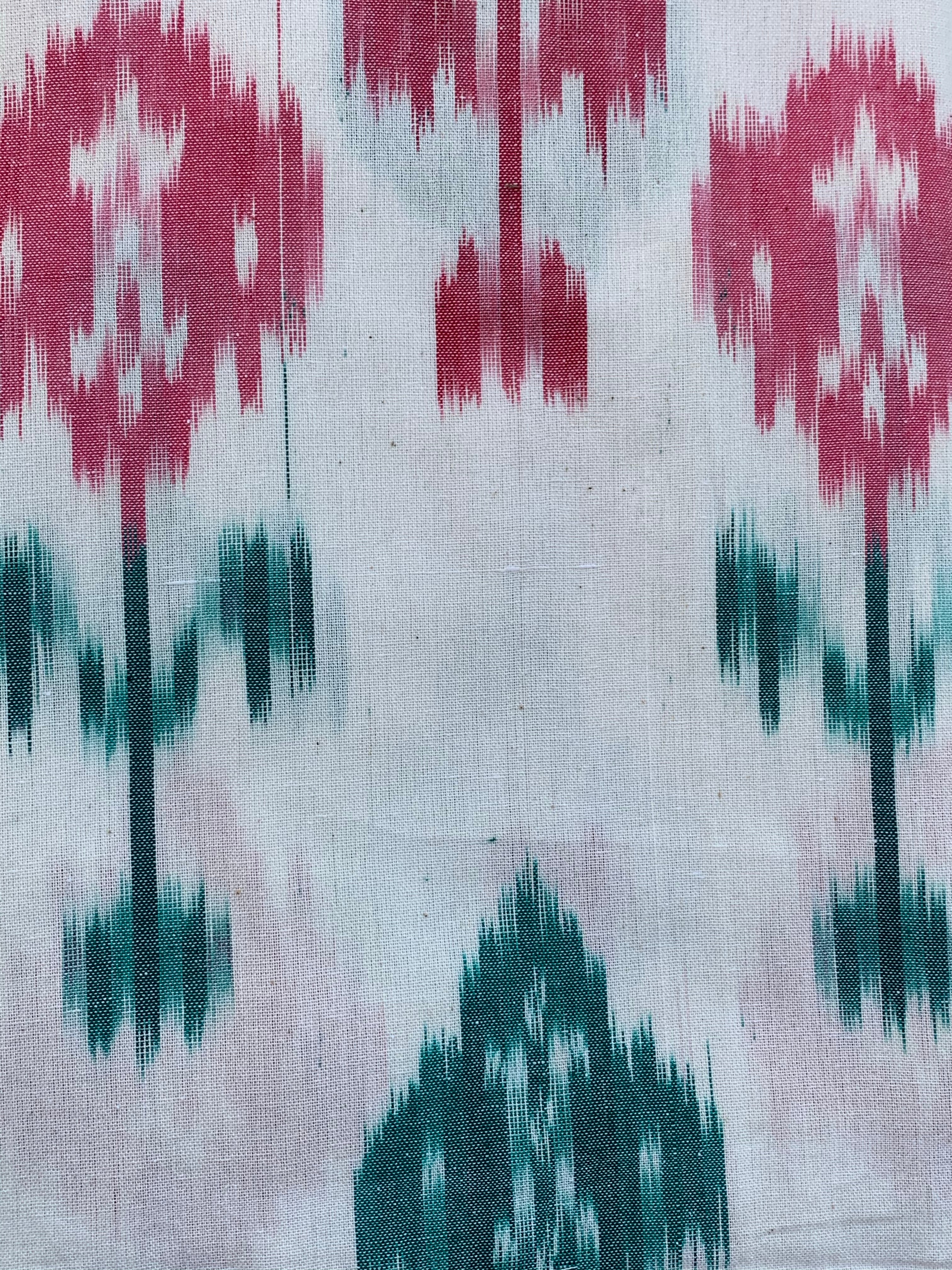 Handwoven Ikat Kurta  Dupatta set