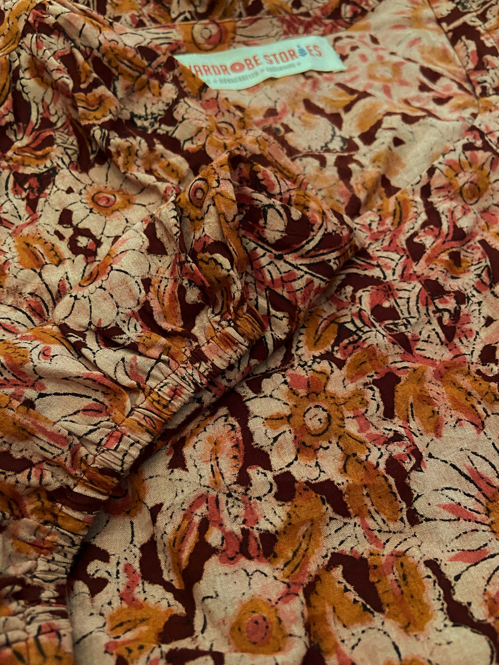 Handcrafted Kalamkari Midi Dress