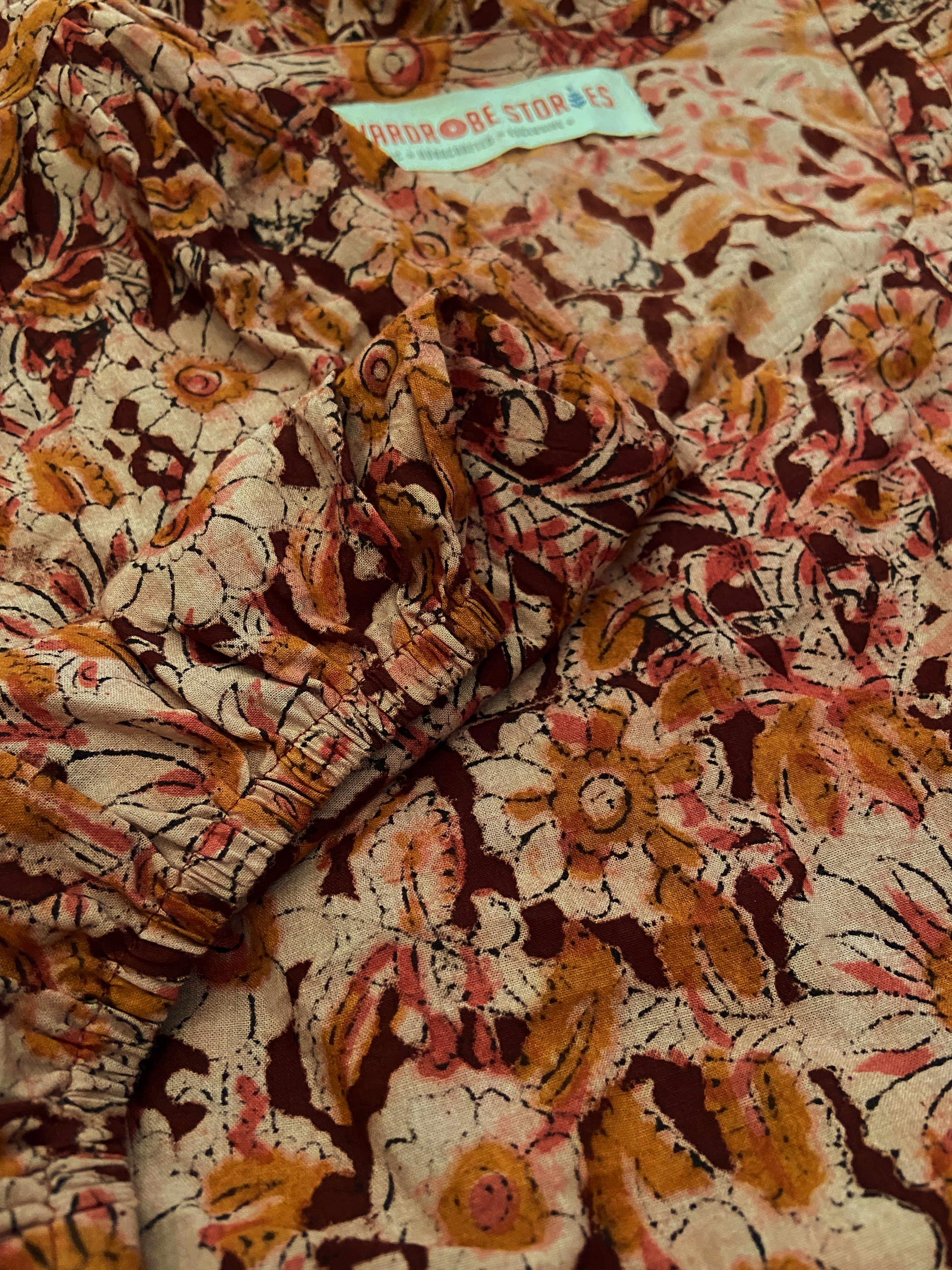 Handcrafted Kalamkari Midi Dress