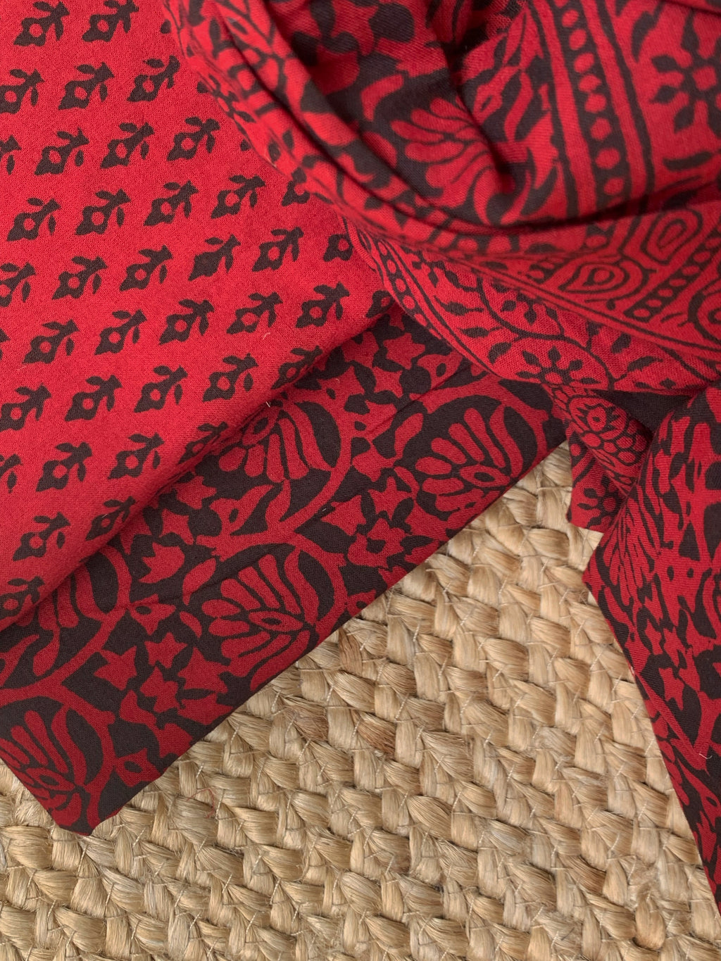 Natural Dyed Bagh Block Print Cotton Suit