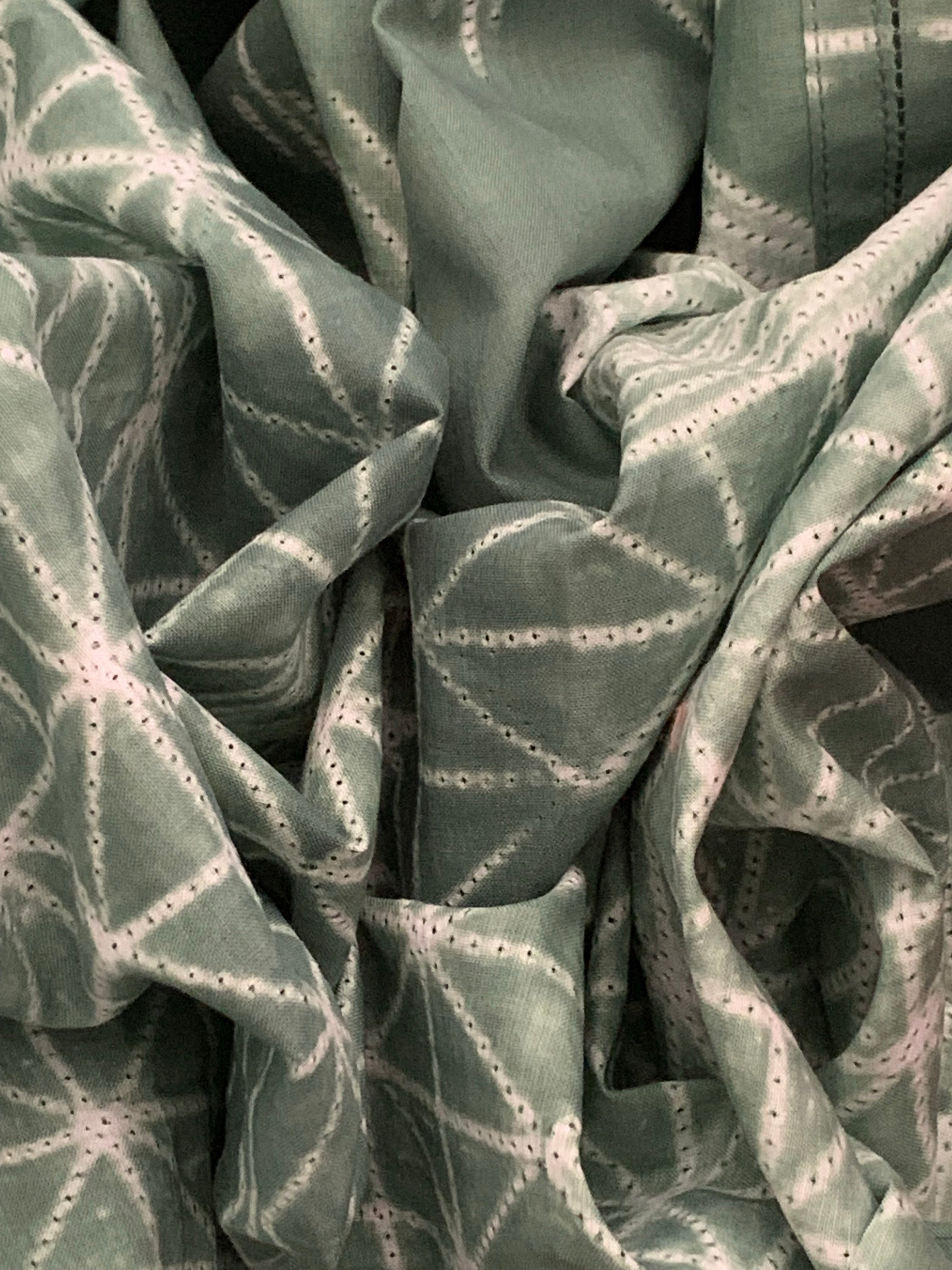 Handcrafted Shibori Kurta Dupatta Set