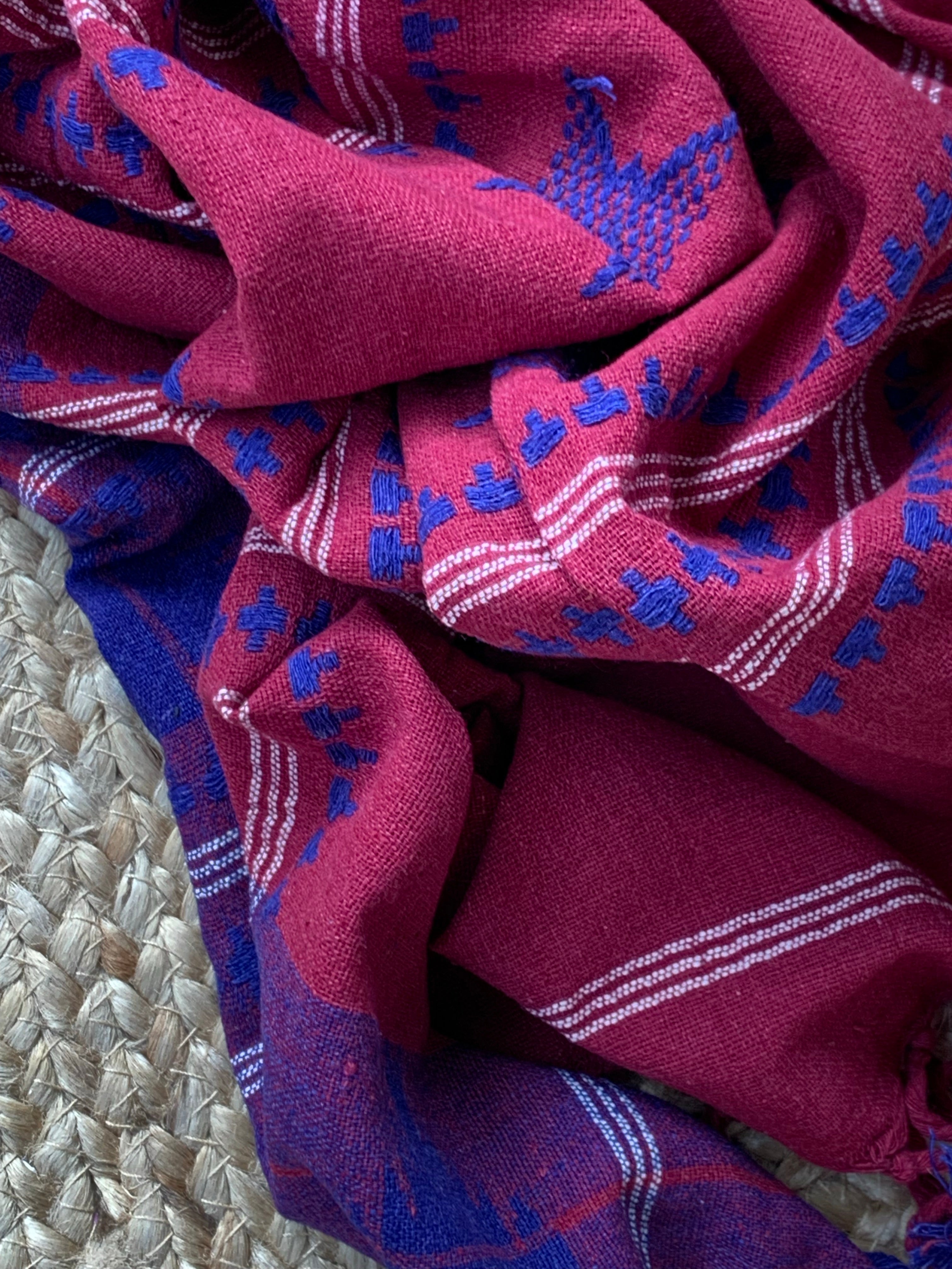 Handspun Handwoven Kotpad Kurta Dupatta Set