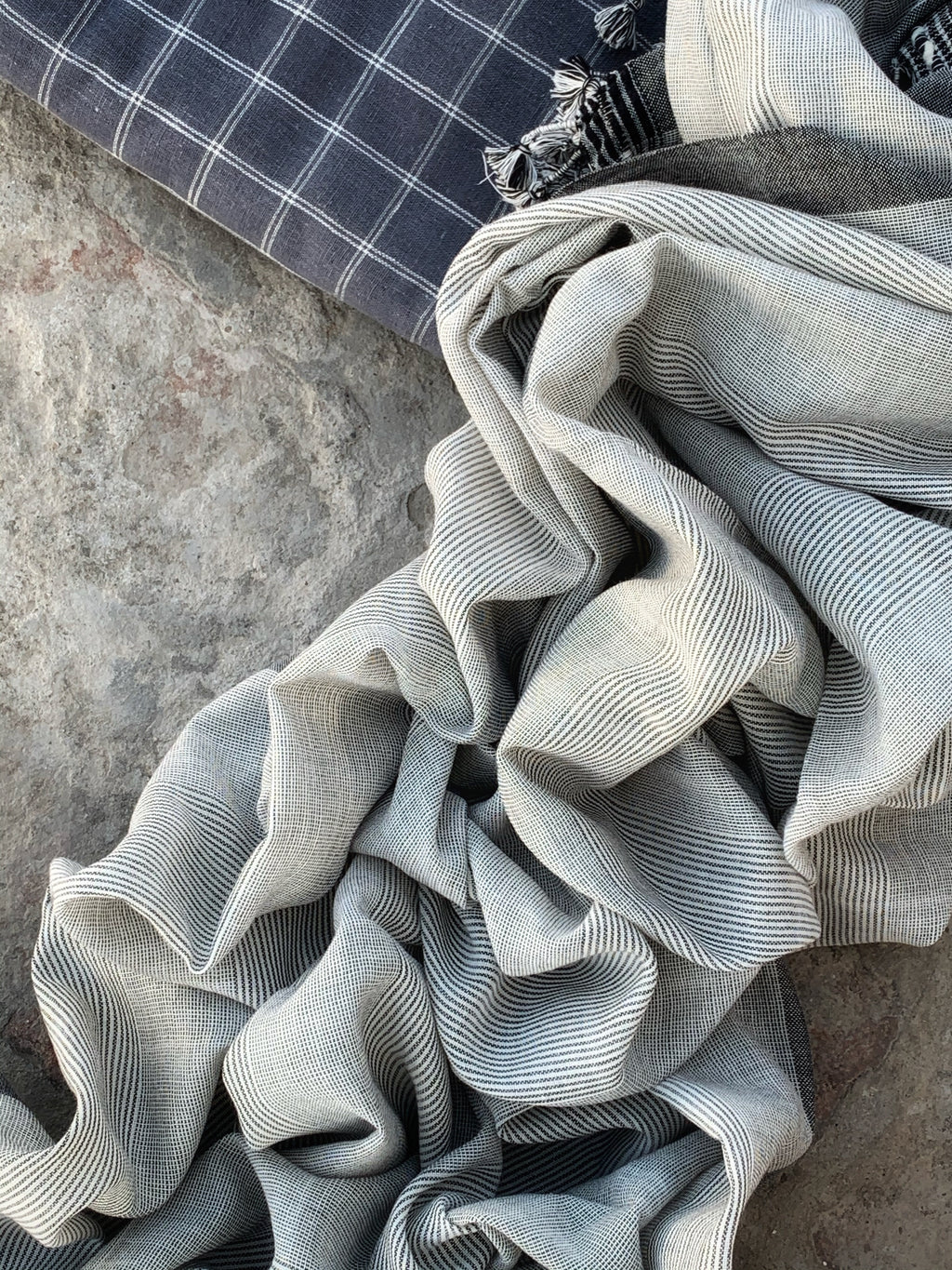 Handwoven Bhujodi Kurta Dupatta Set