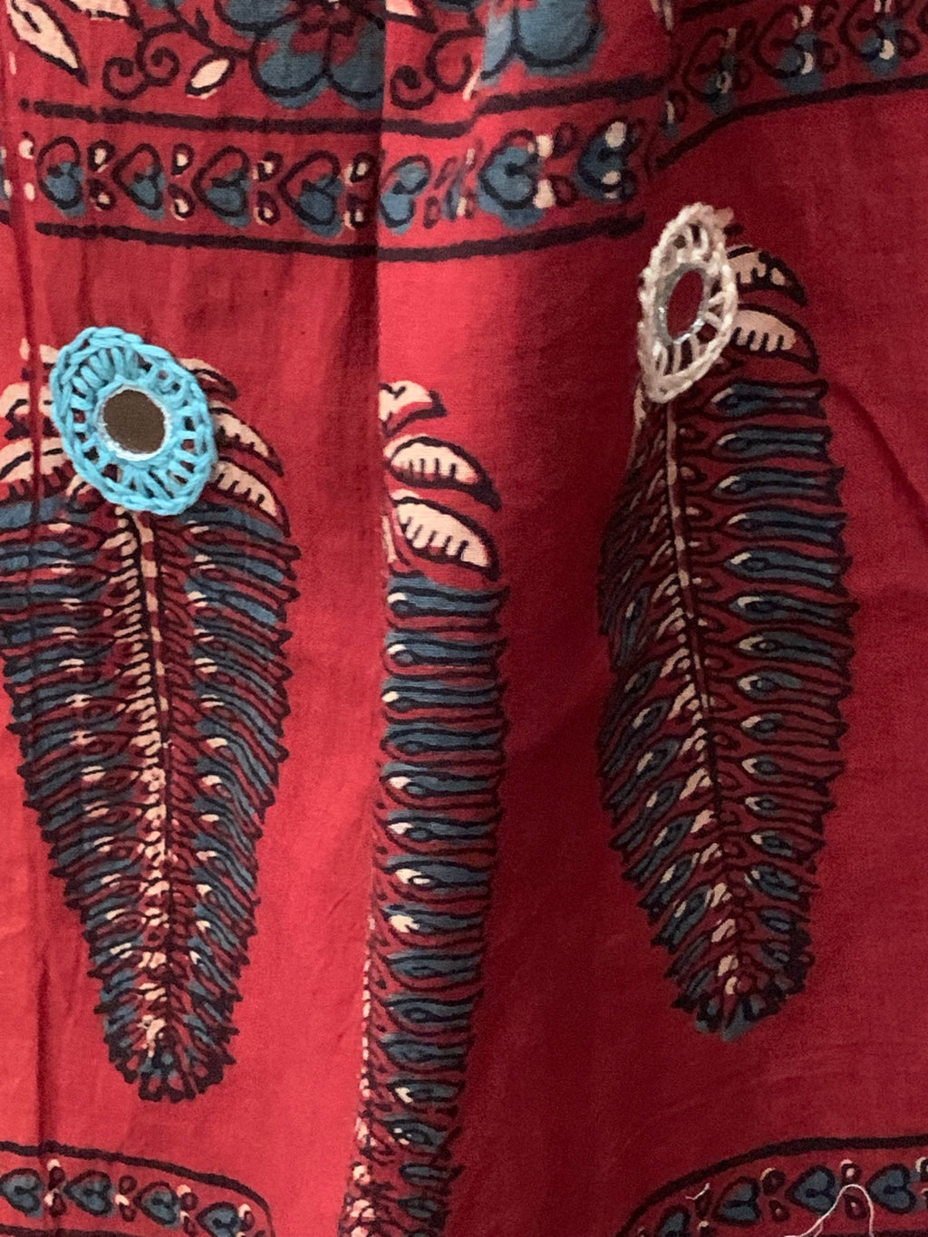 Handcrafted Ajrakh Kurta Dupatta set
