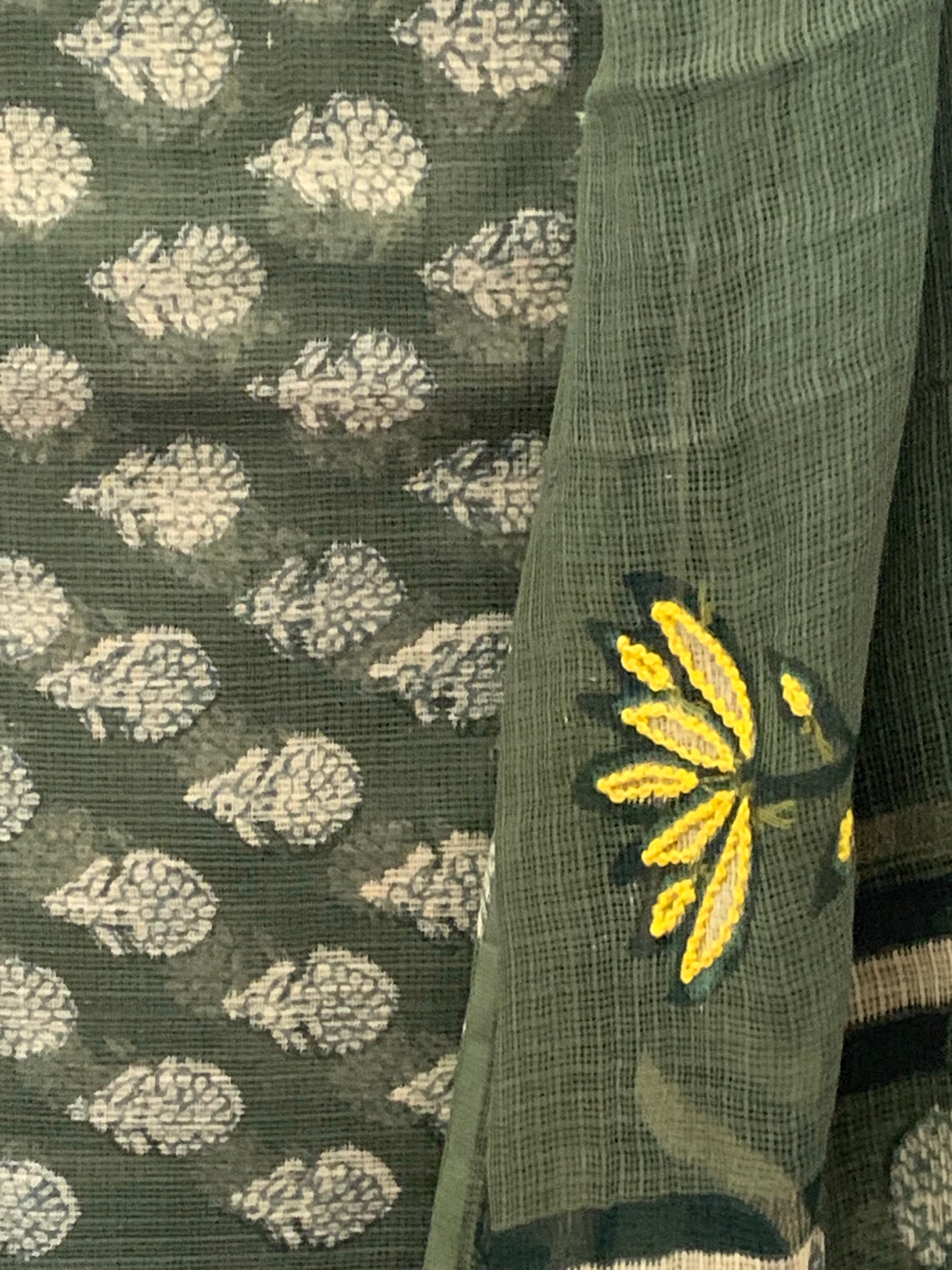 Handcrafted kota suit