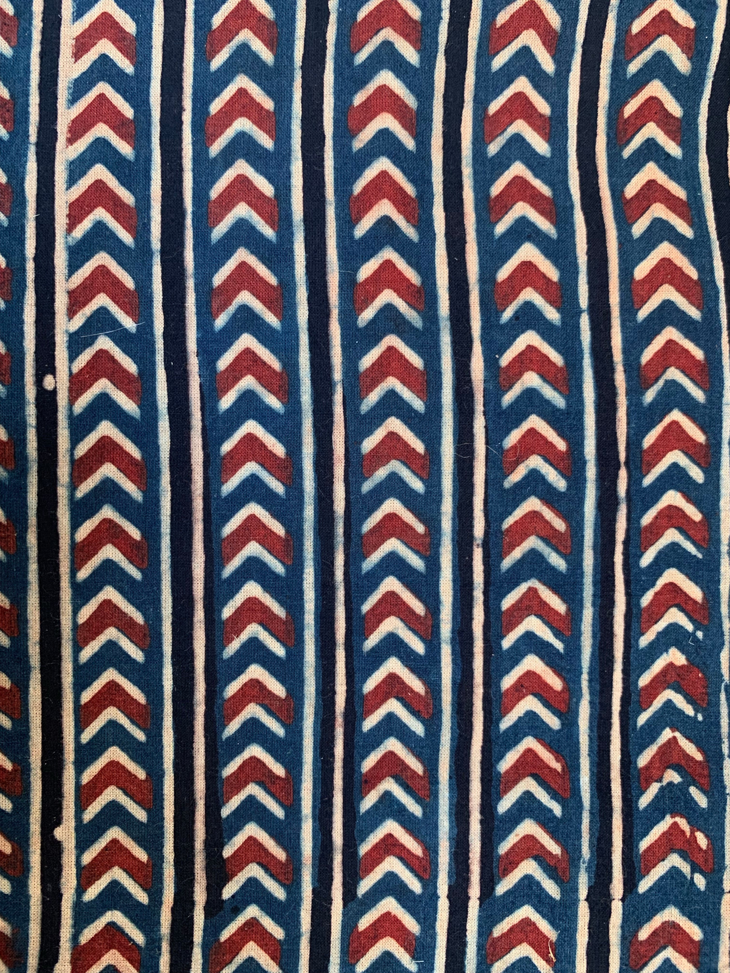 Handblock Ajrakh Kota Suit