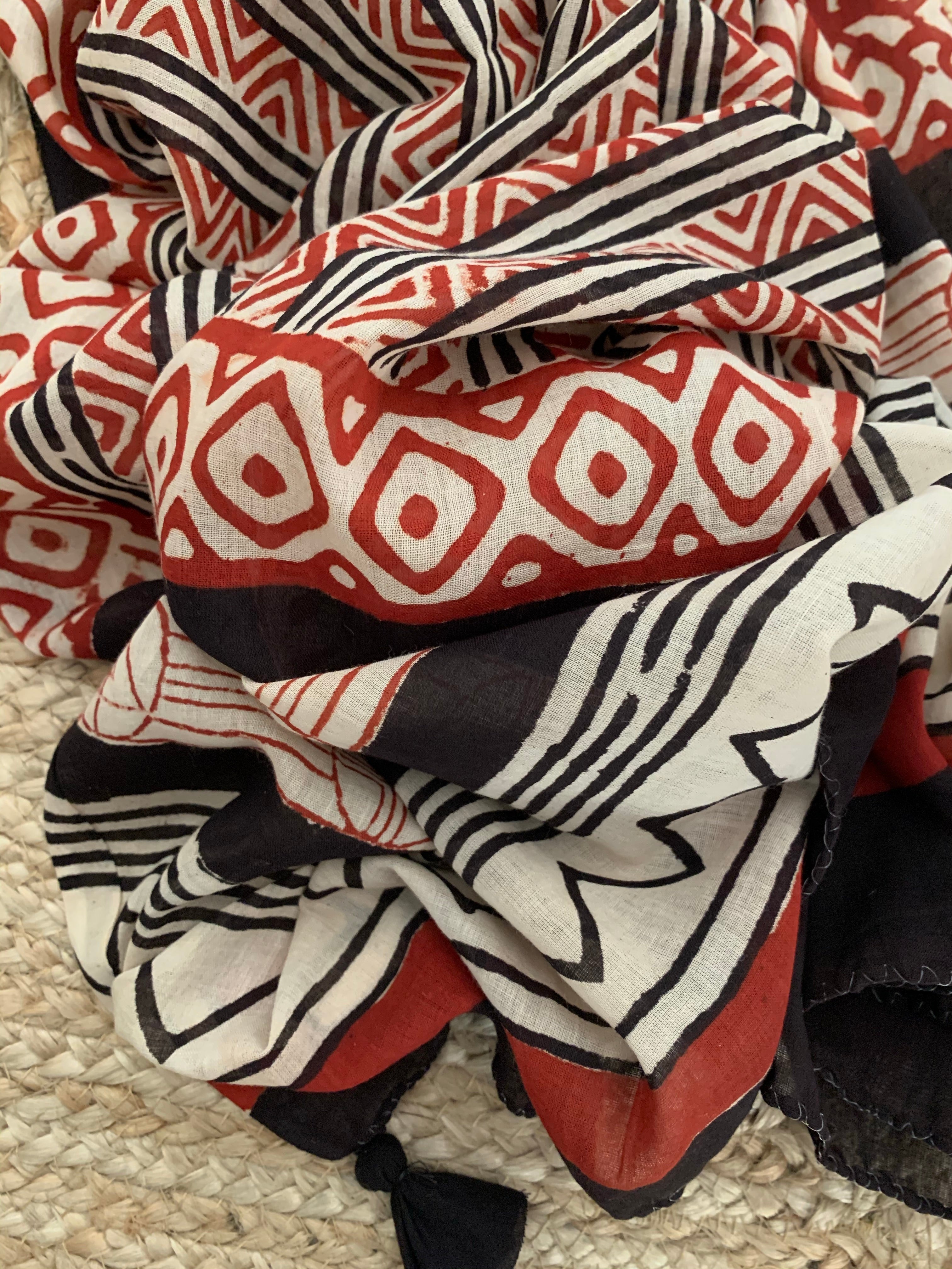 Handblock Cotton Suit