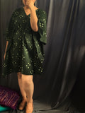 Handcrafted Bandhani Kaftan Dress - Short