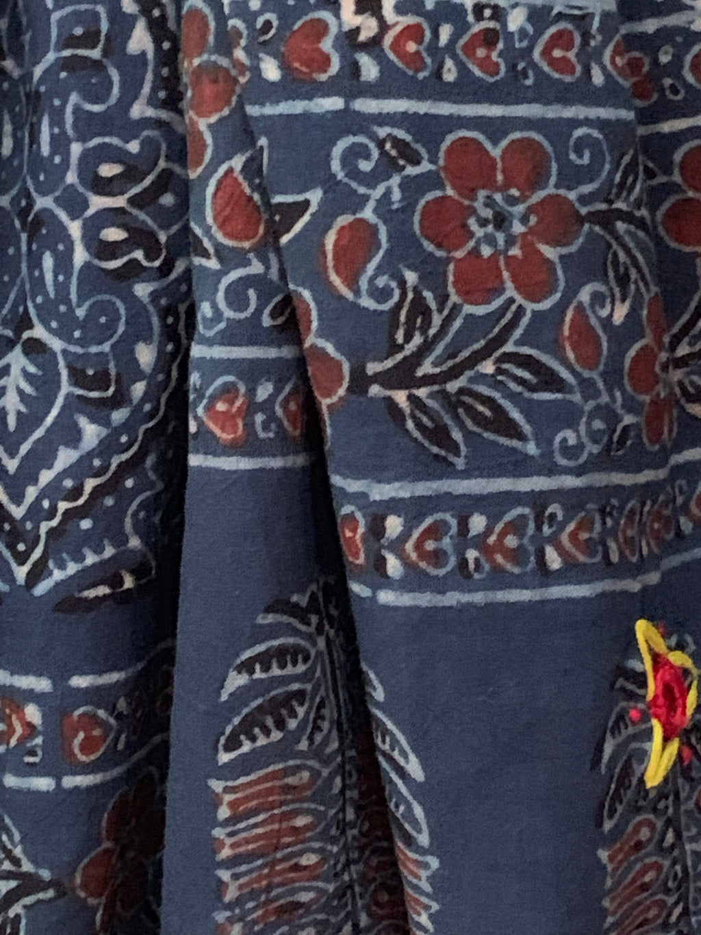 Handcrafted Ajrakh Kurta Dupatta set