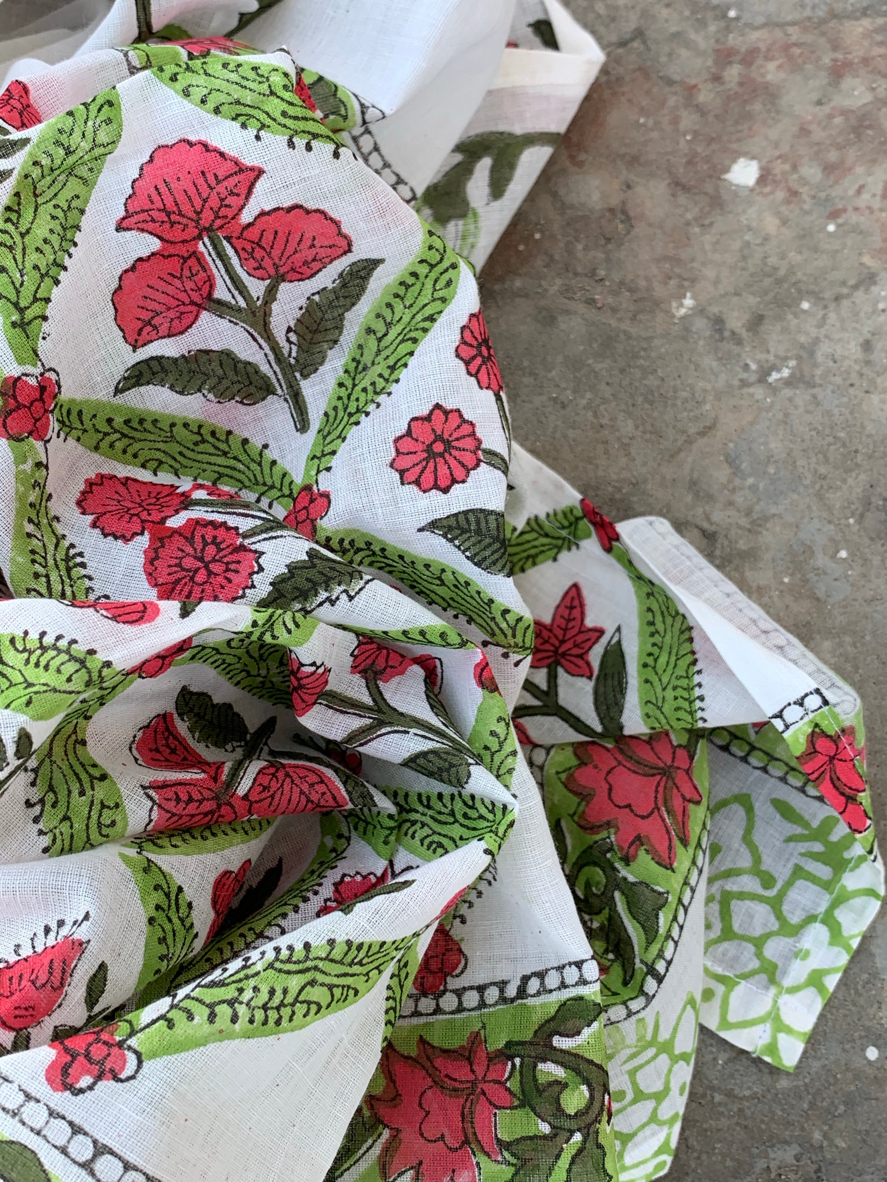 Handblock Cotton Suit