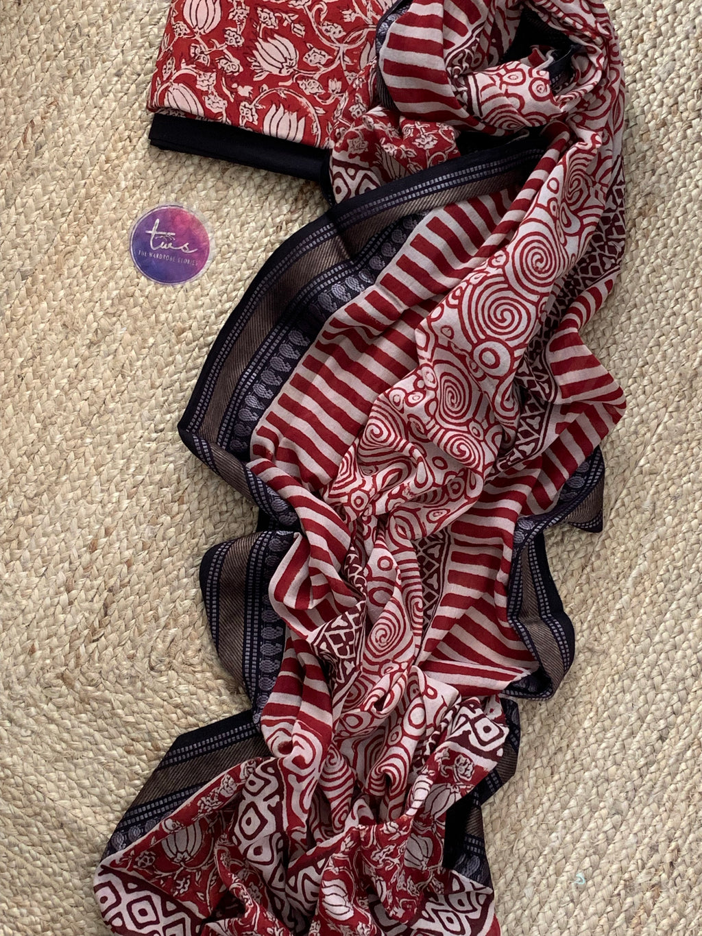 Handblock Cotton Suit