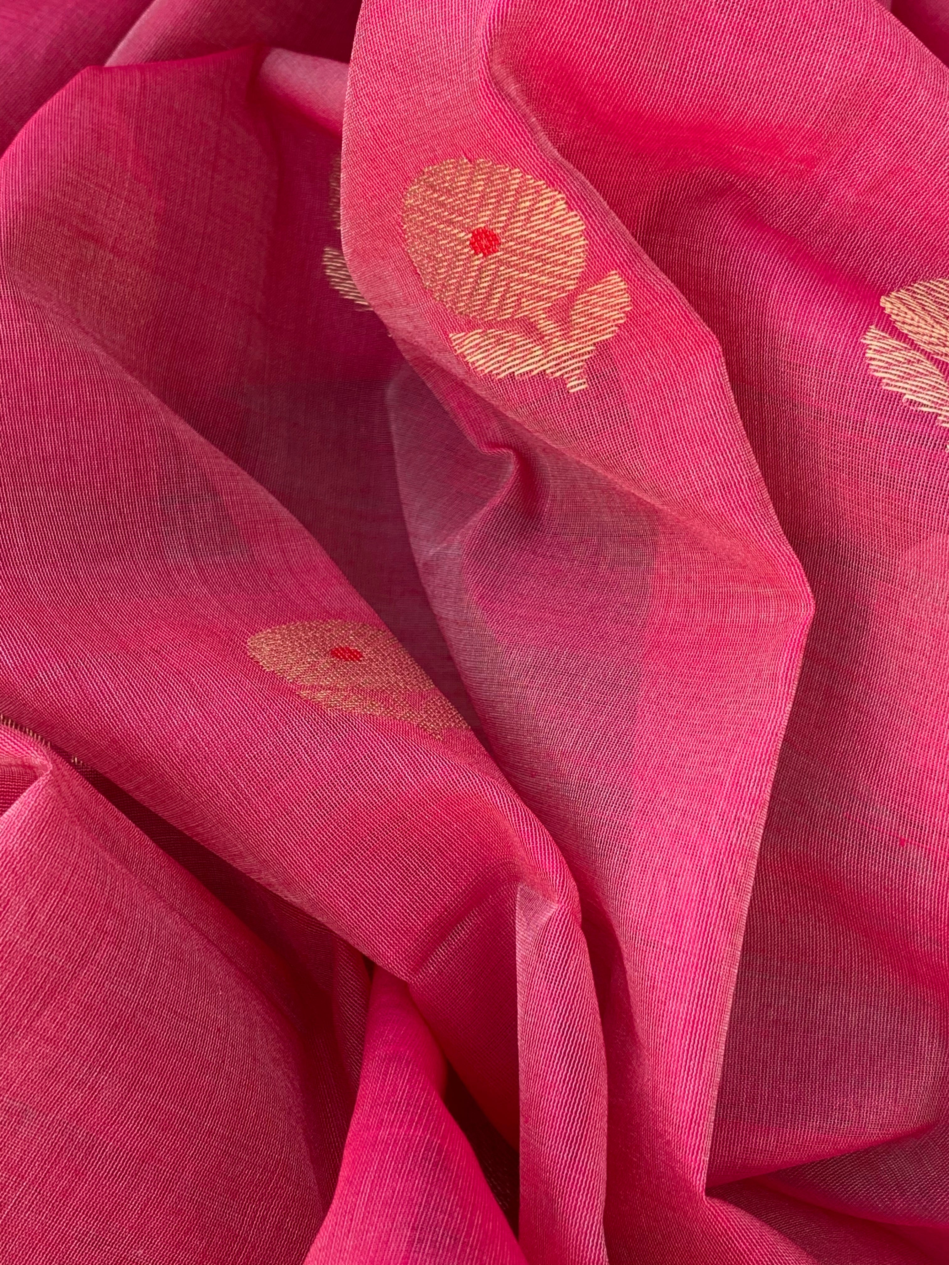 Handwoven Chanderi Kurta Dupatta Set