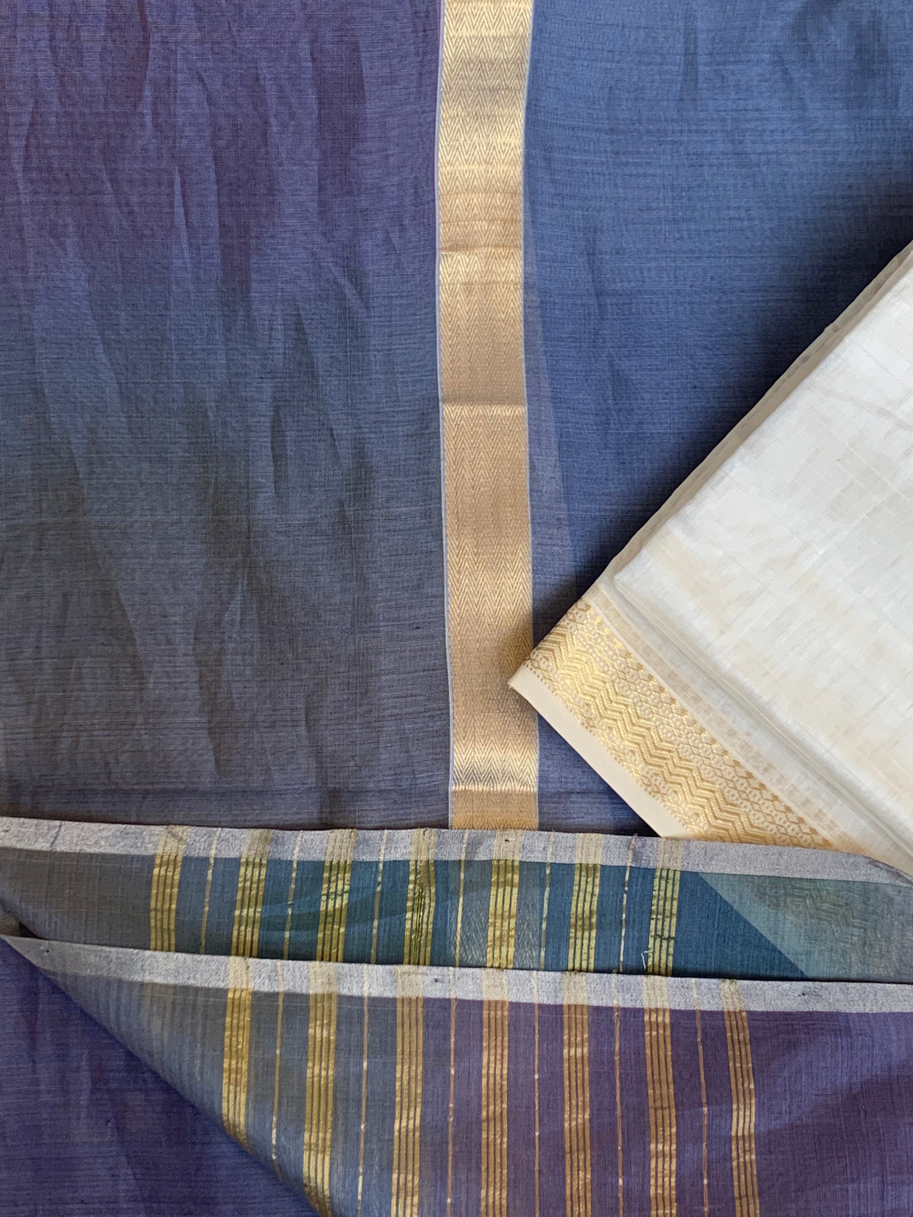 Handwoven Maheshwari Kurta dupatta set