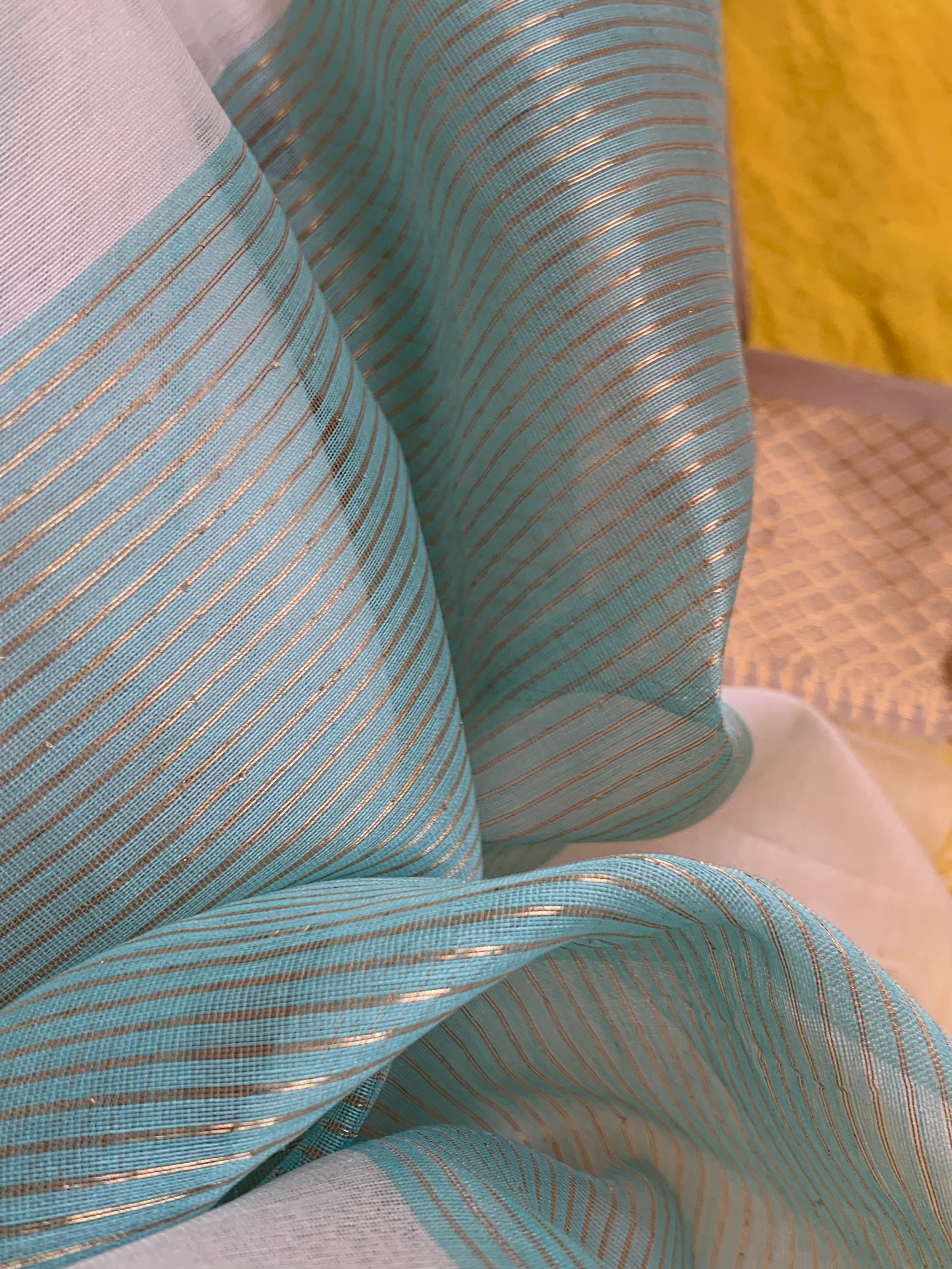 Handwoven Maheshwari Kurta dupatta set