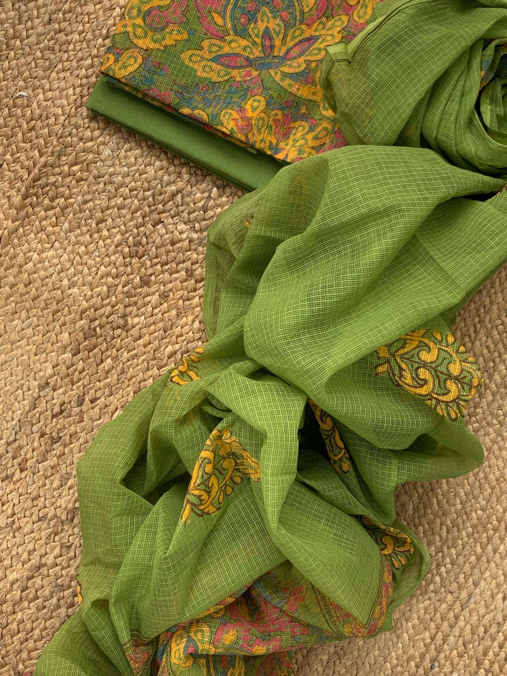 Handblock Kota Cotton Suit