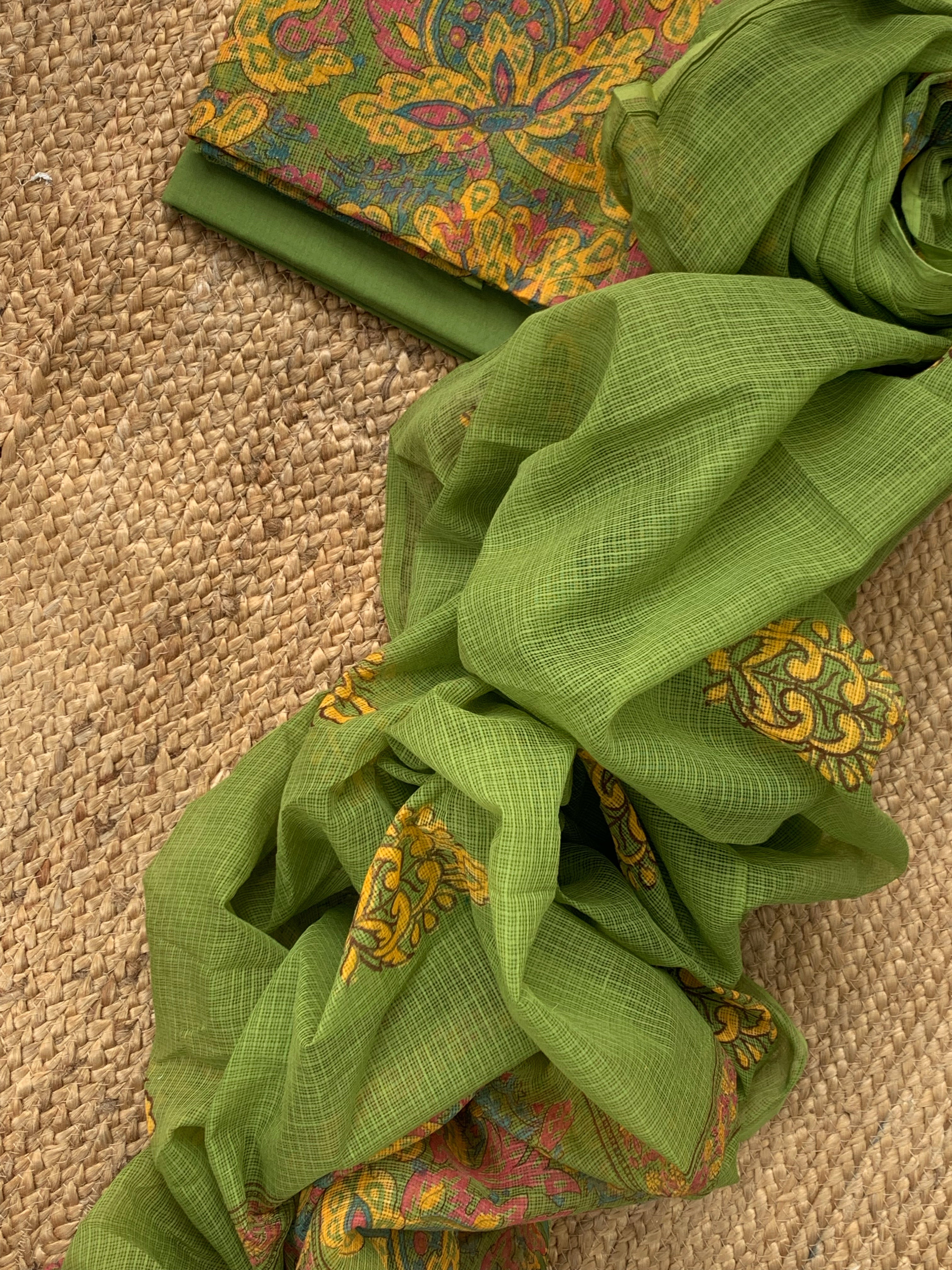 Handblock Kota Cotton Suit
