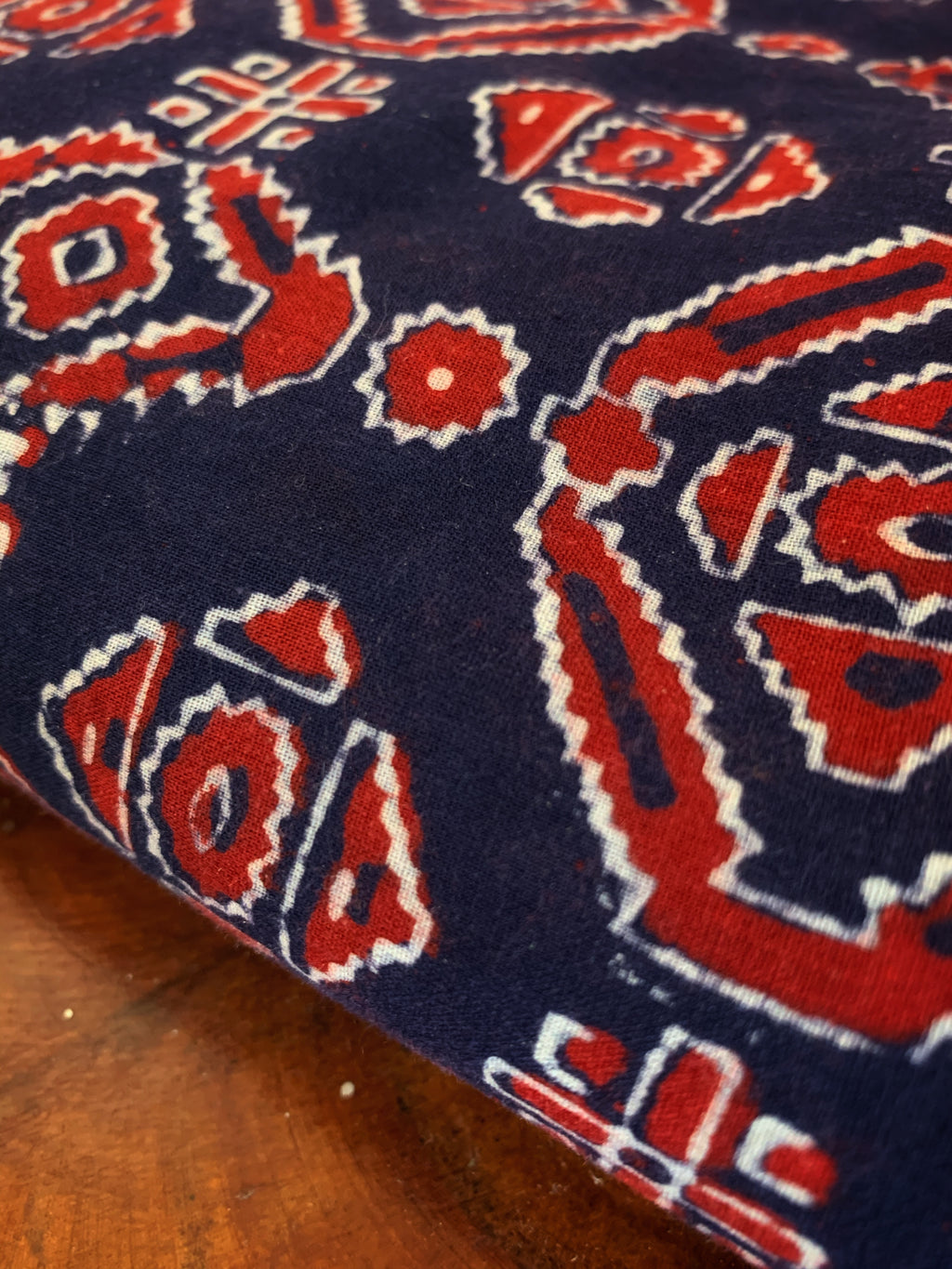 Hand Block Printed Cotton Kurta Bottom Set