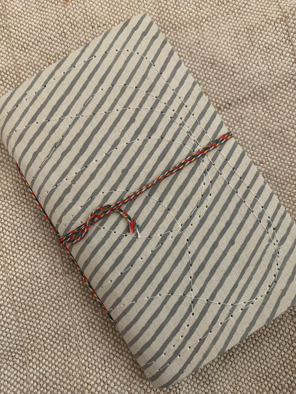 Block Print Fabric Cover Diary