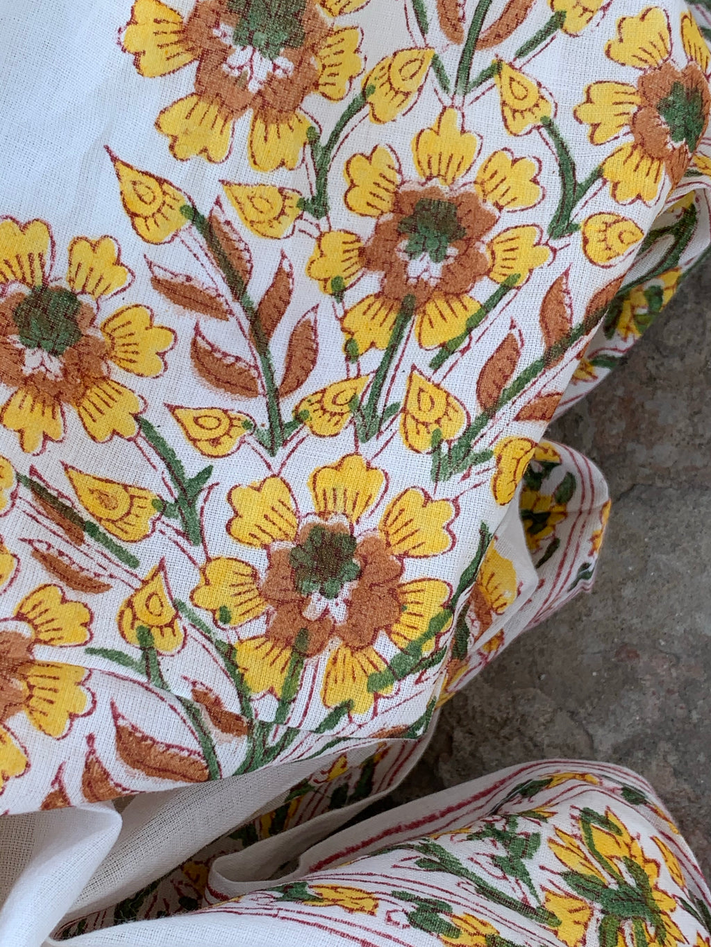 Handblock Cotton Suit