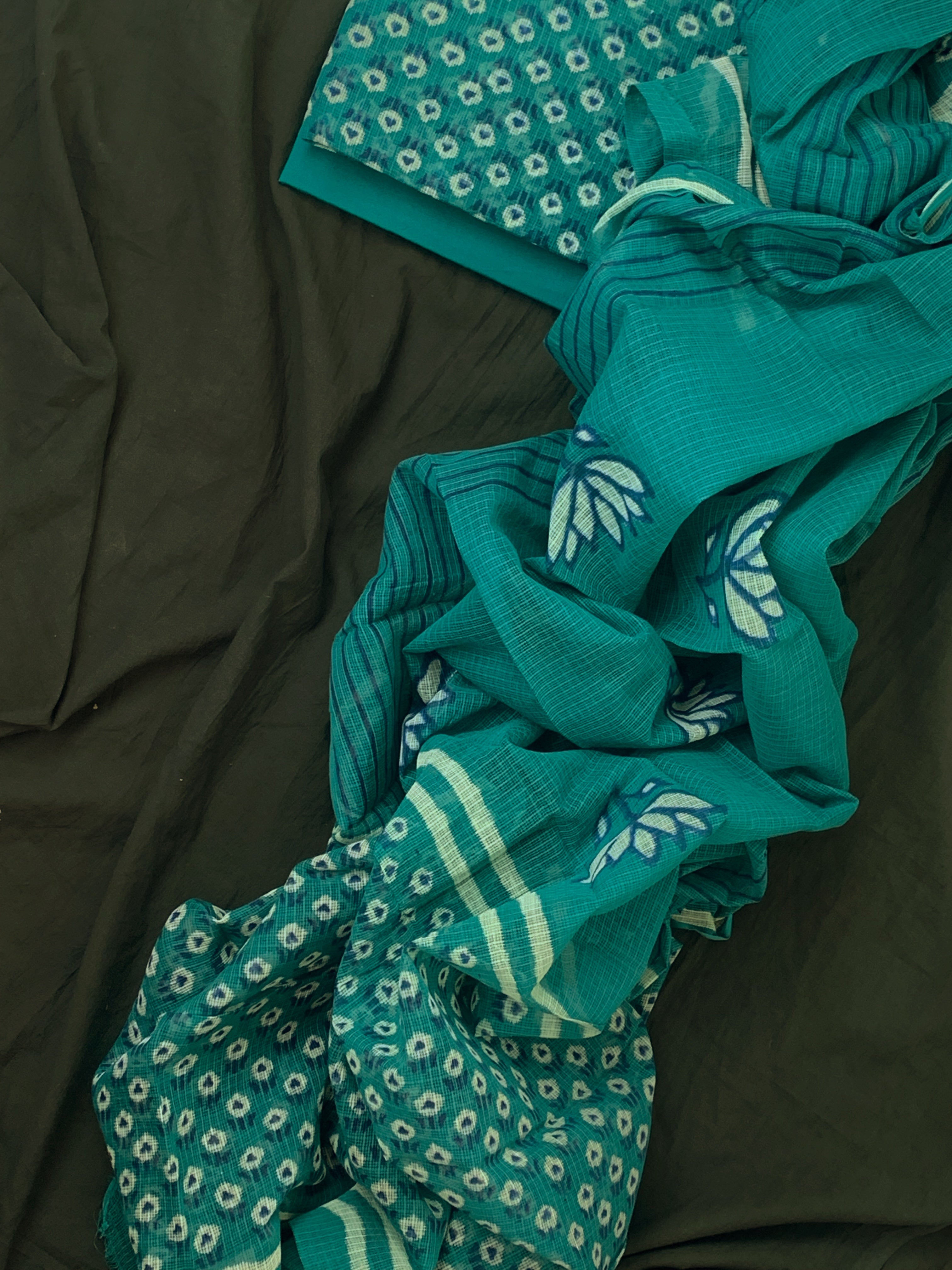 Handblock Kota Cotton Suit