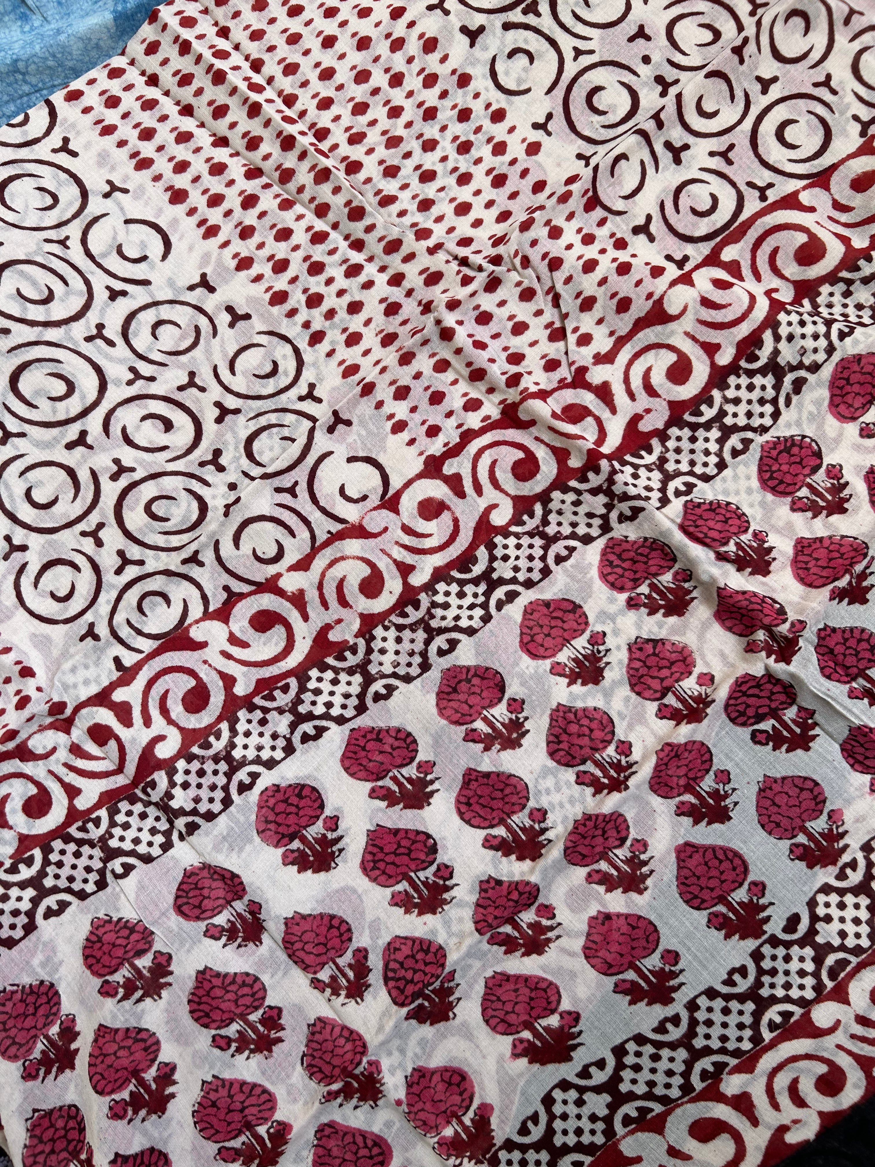 Handblock Cotton Suit