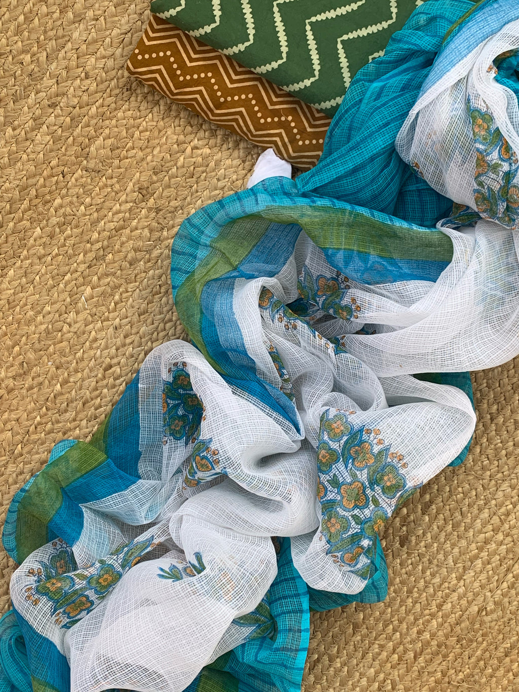 Handcrafted Cotton Kota Suit