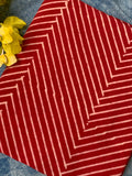 Hand Block Printed Azo free Dyed Cotton Fabric - Deep Rose Pink