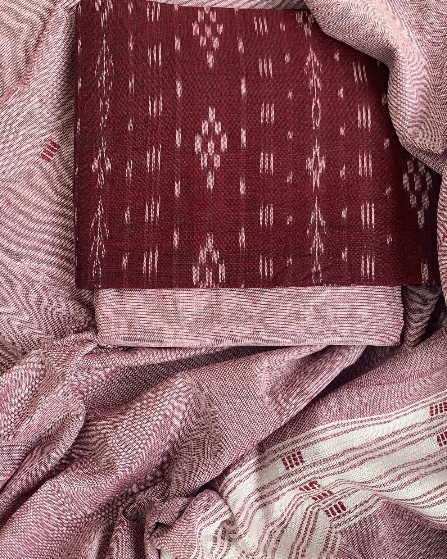 Handcrafted cotton suit