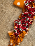 Handwoven Double Ikat Kurta  Dupatta set