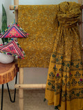 Handcrafted Ajrakh Kurta Dupatta set