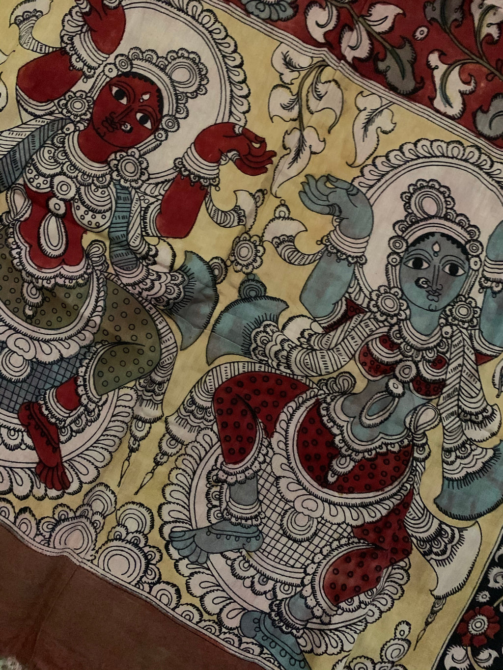Kalamkari Kurta Dupatta Set