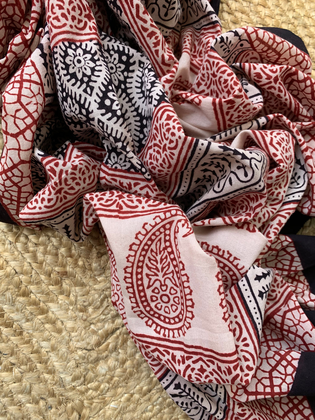 Natural Dyed Bagh Block Print Cotton Suit