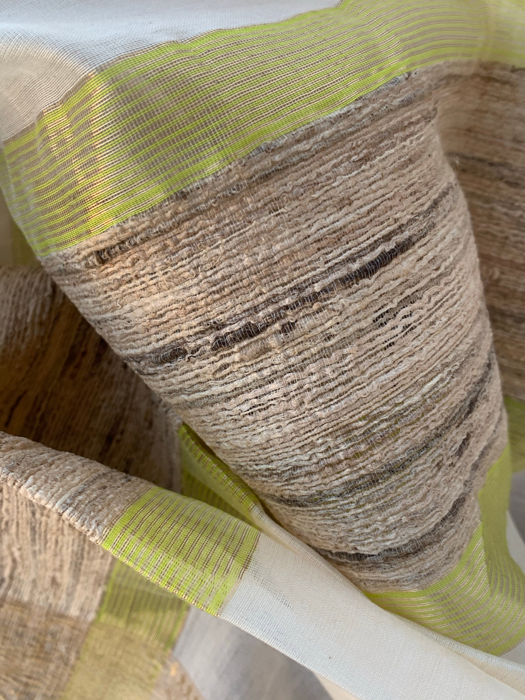 Handwoven Maheshwari Kurta dupatta set