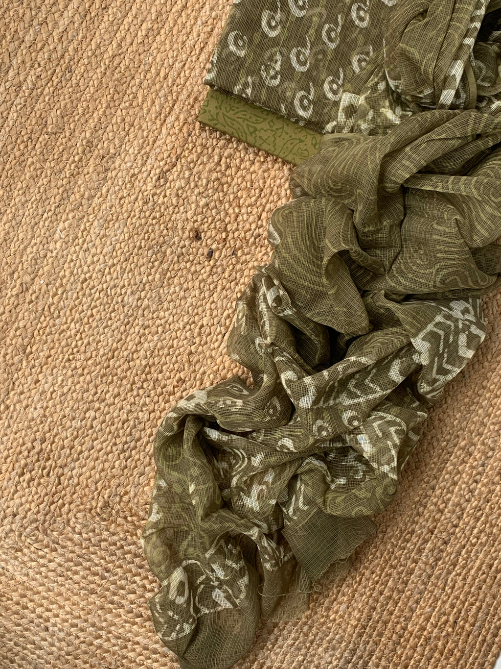 Handblock Kota Cotton Suit