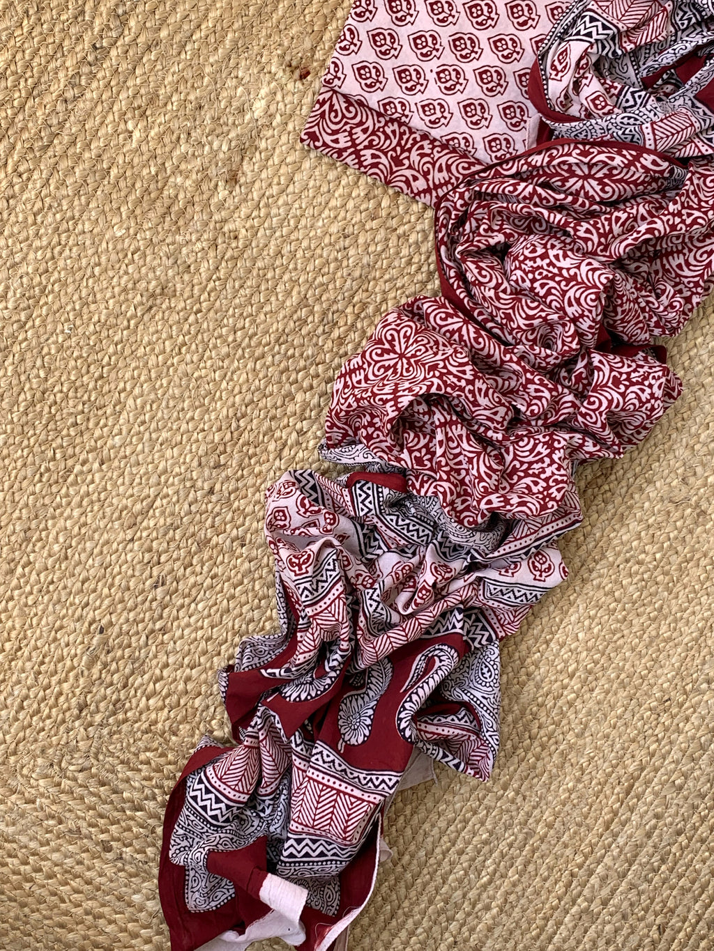 Natural Dyed Bagh Block Print Cotton Suit