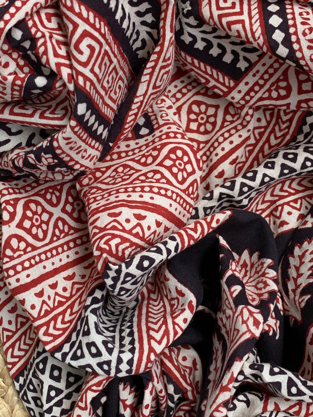 Natural Dyed Bagh Handblock Cotton Suit