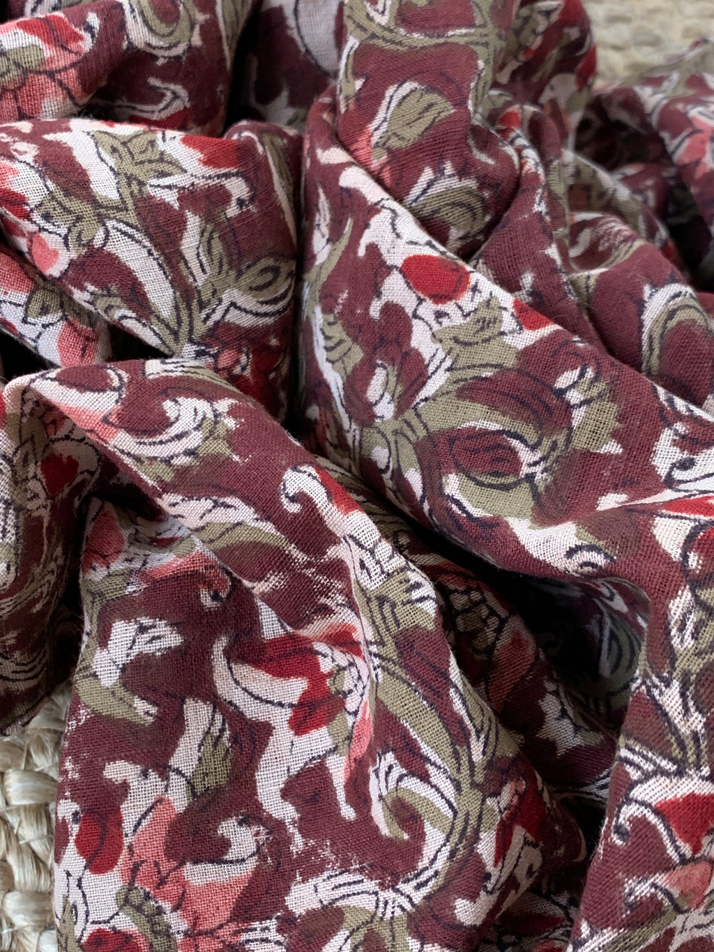 Handwoven Handcrafted Kalamkari Kurta Dupatta Set