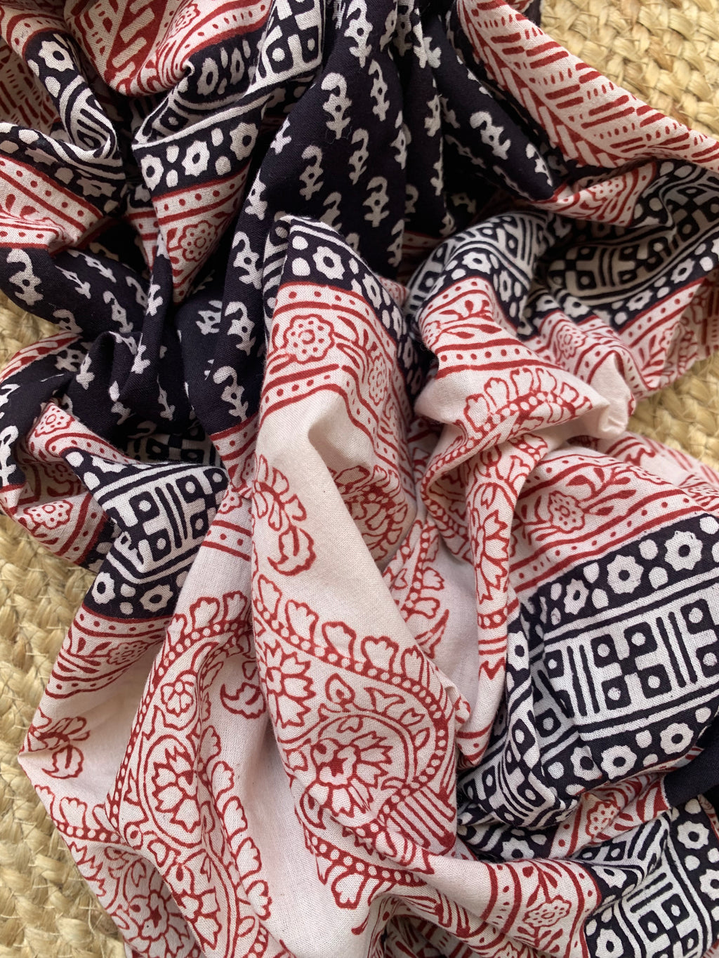 Natural Dyed Bagh Block Print Cotton Suit