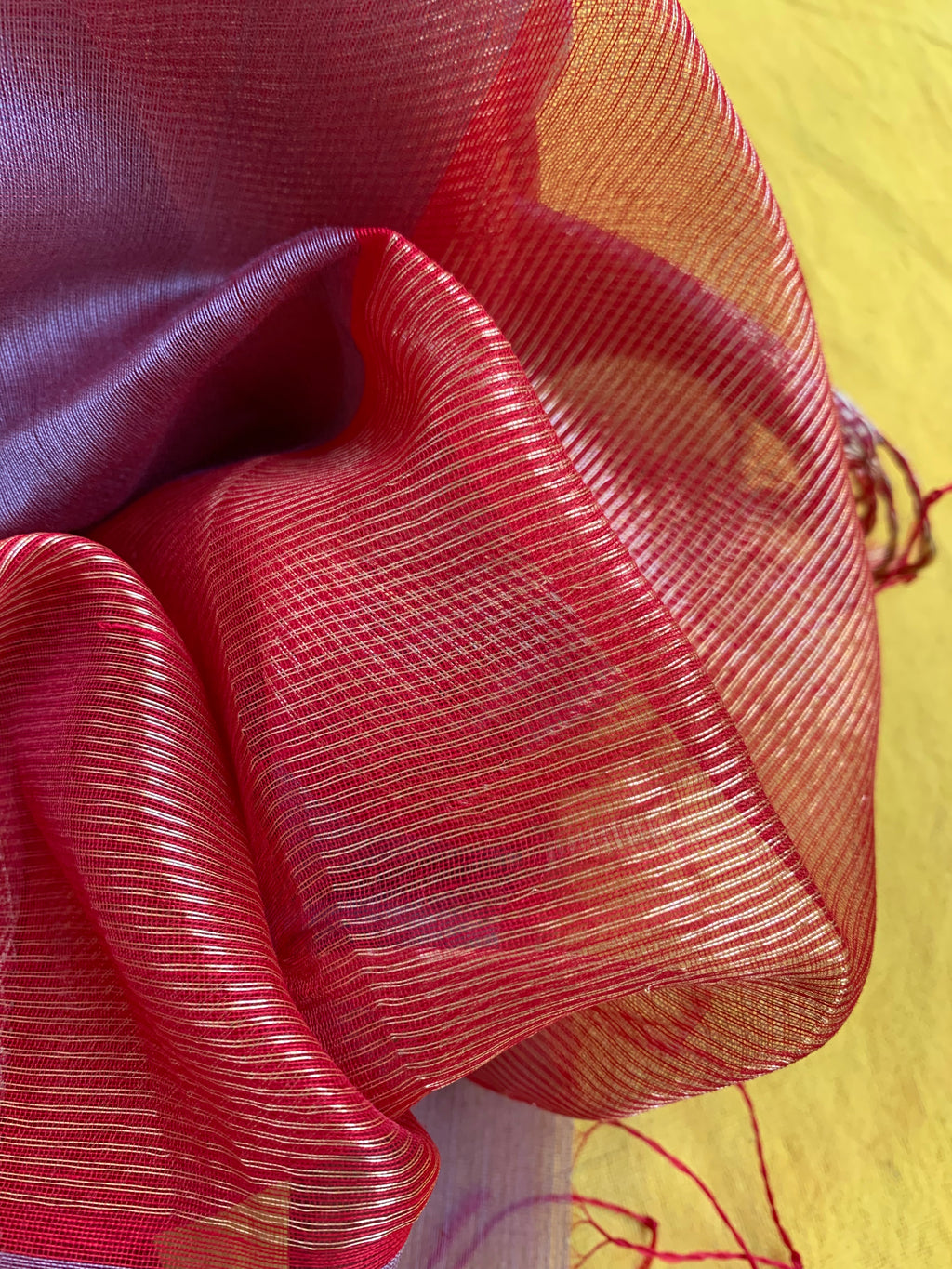 Handwoven Maheshwari Kurta dupatta set