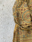 Handblock Ajrakh Dupatta