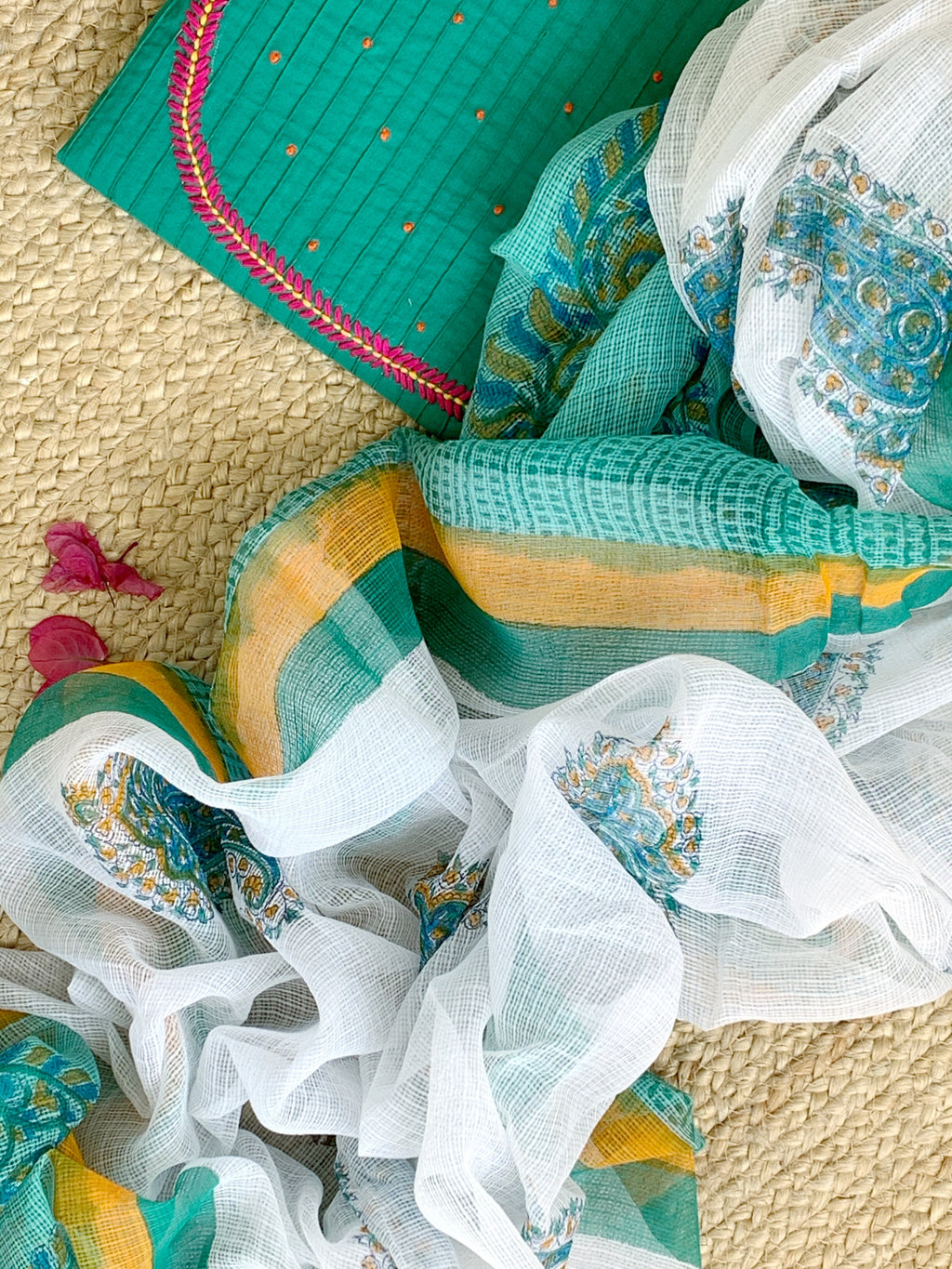 Handcrafted Kurta Dupatta set