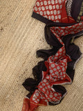 Handblock Chanderi Silk Cotton Suit