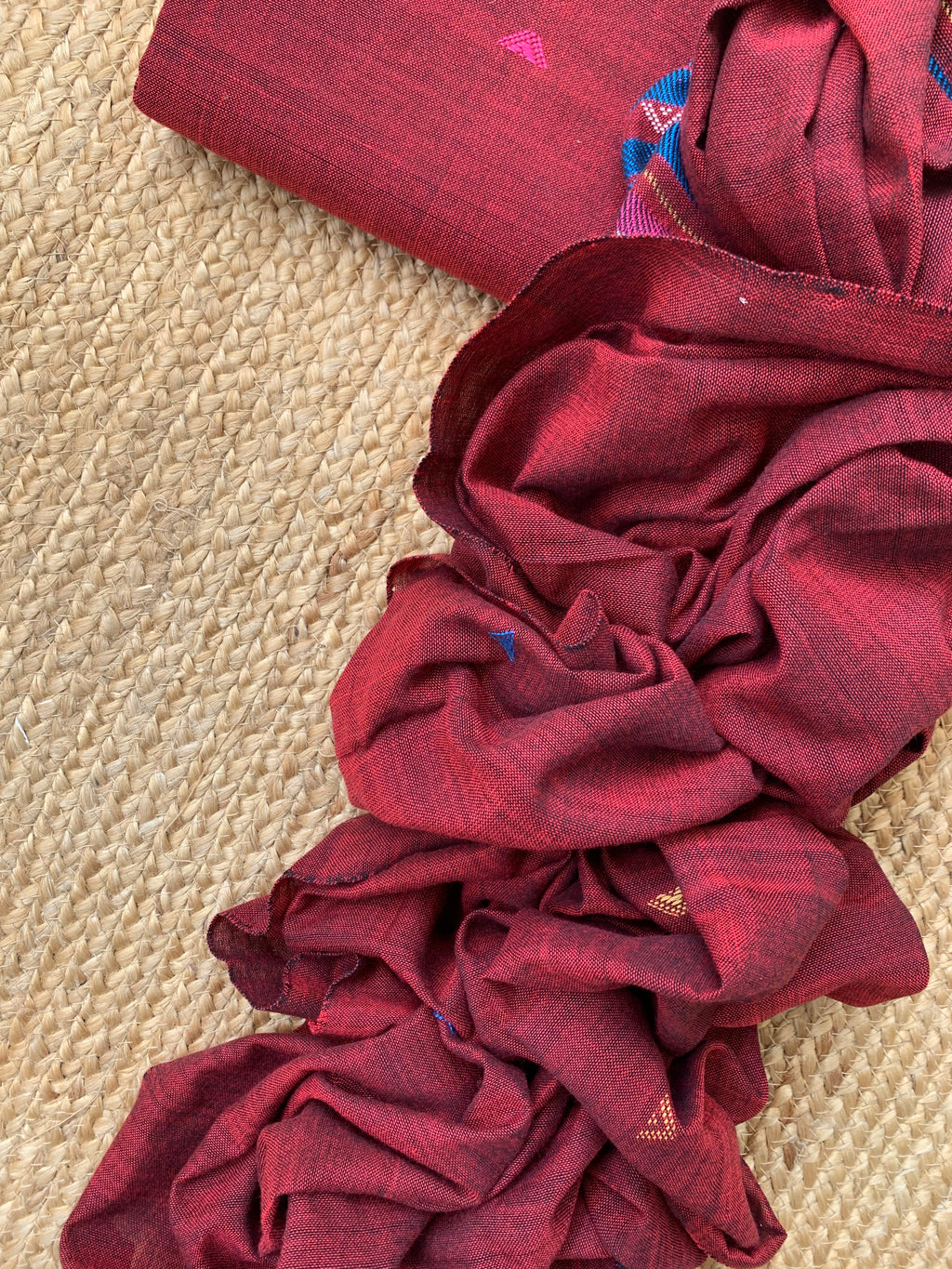 Handwoven Bhujodi Kurta Dupatta Set